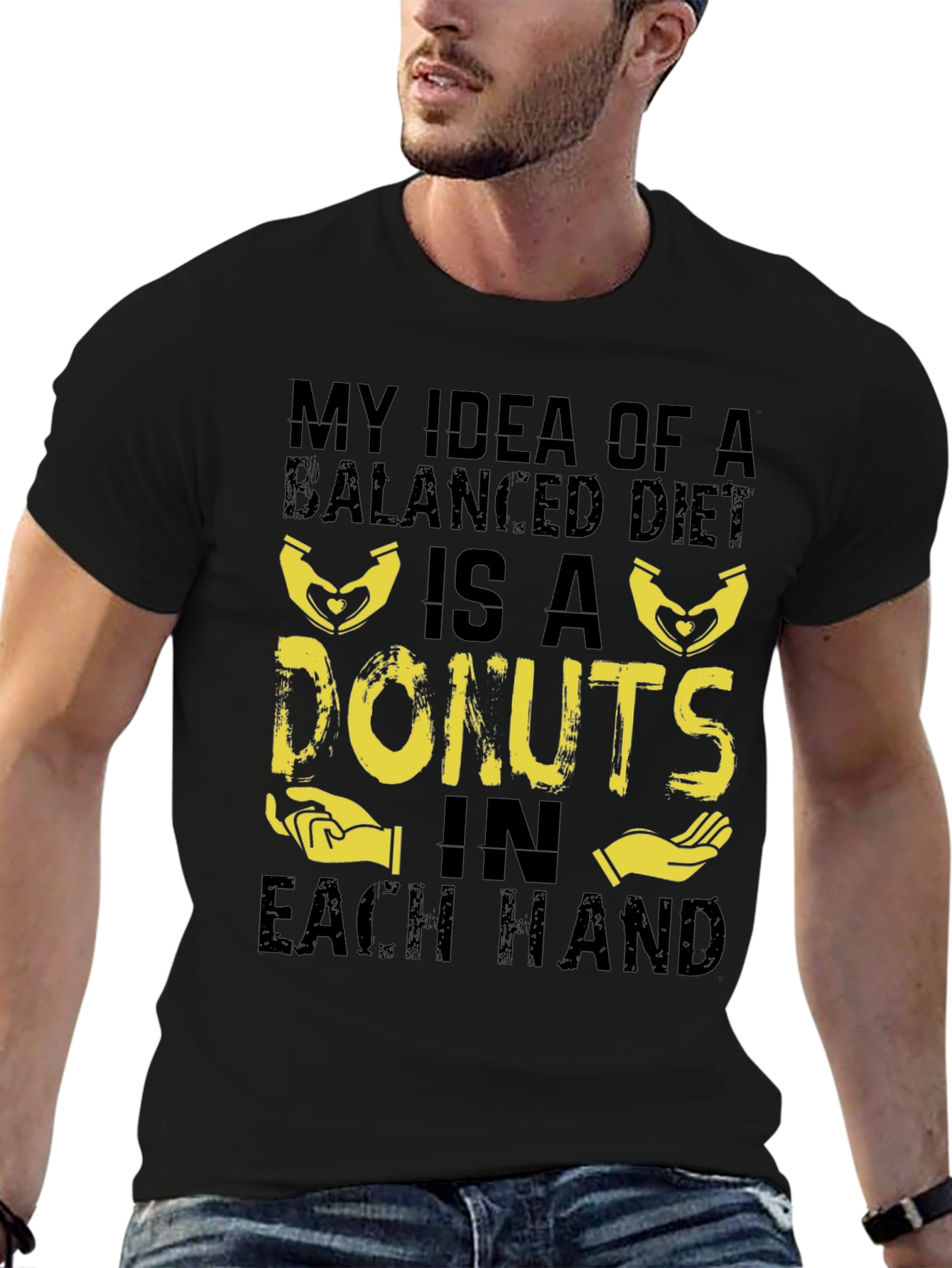 Balanced Diet Donuts T-Shirt