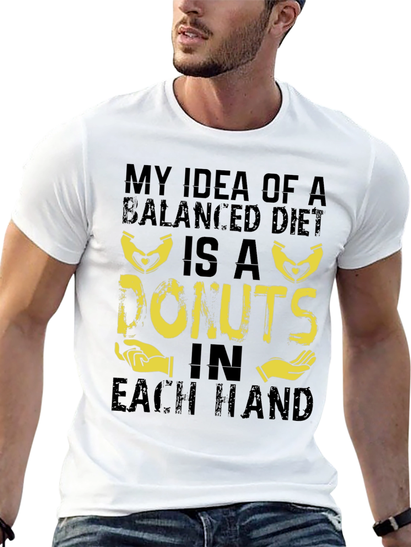 Balanced Diet Donuts T-Shirt