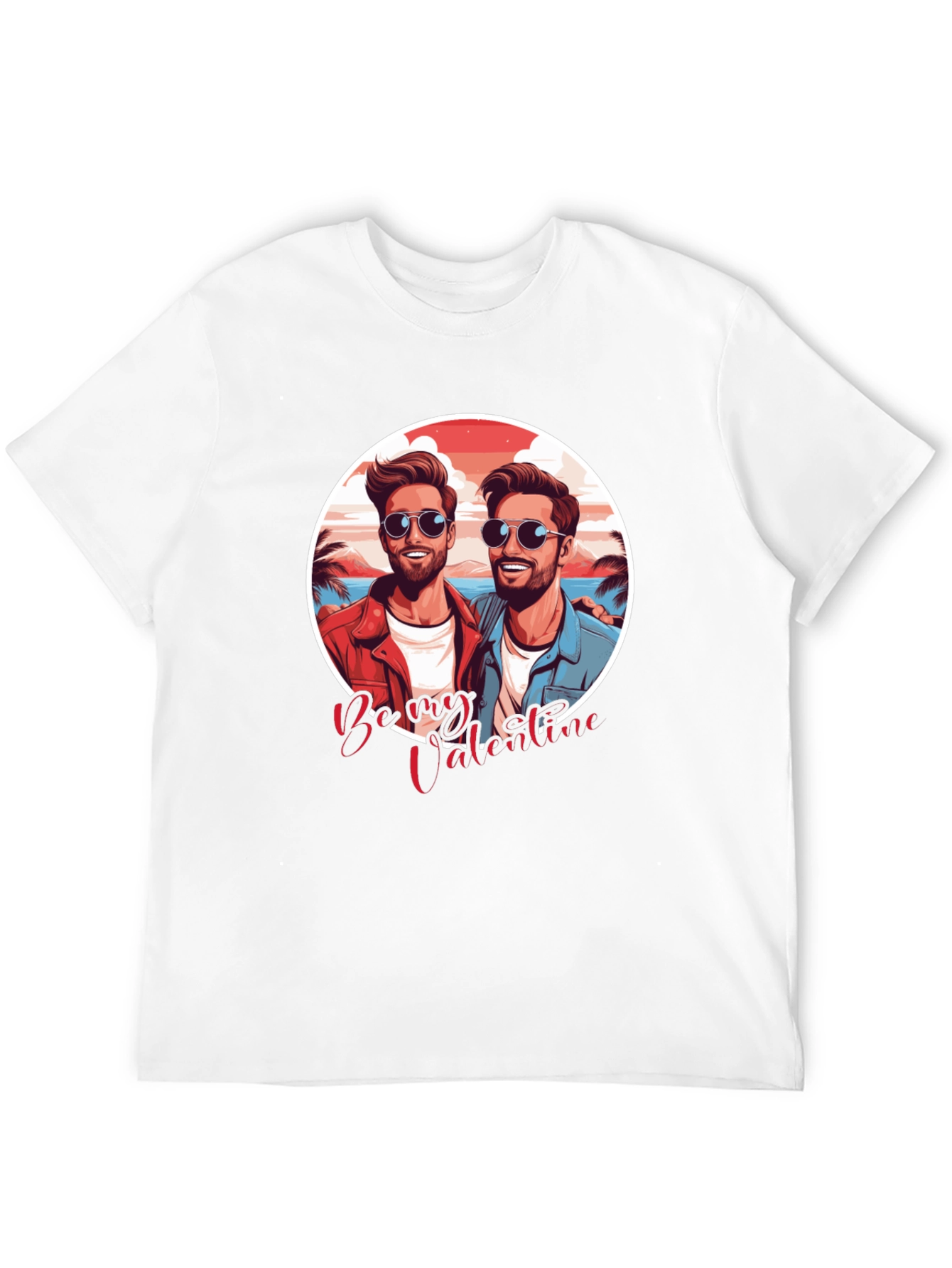 Being Valentine Graphic Black T-Shirt
