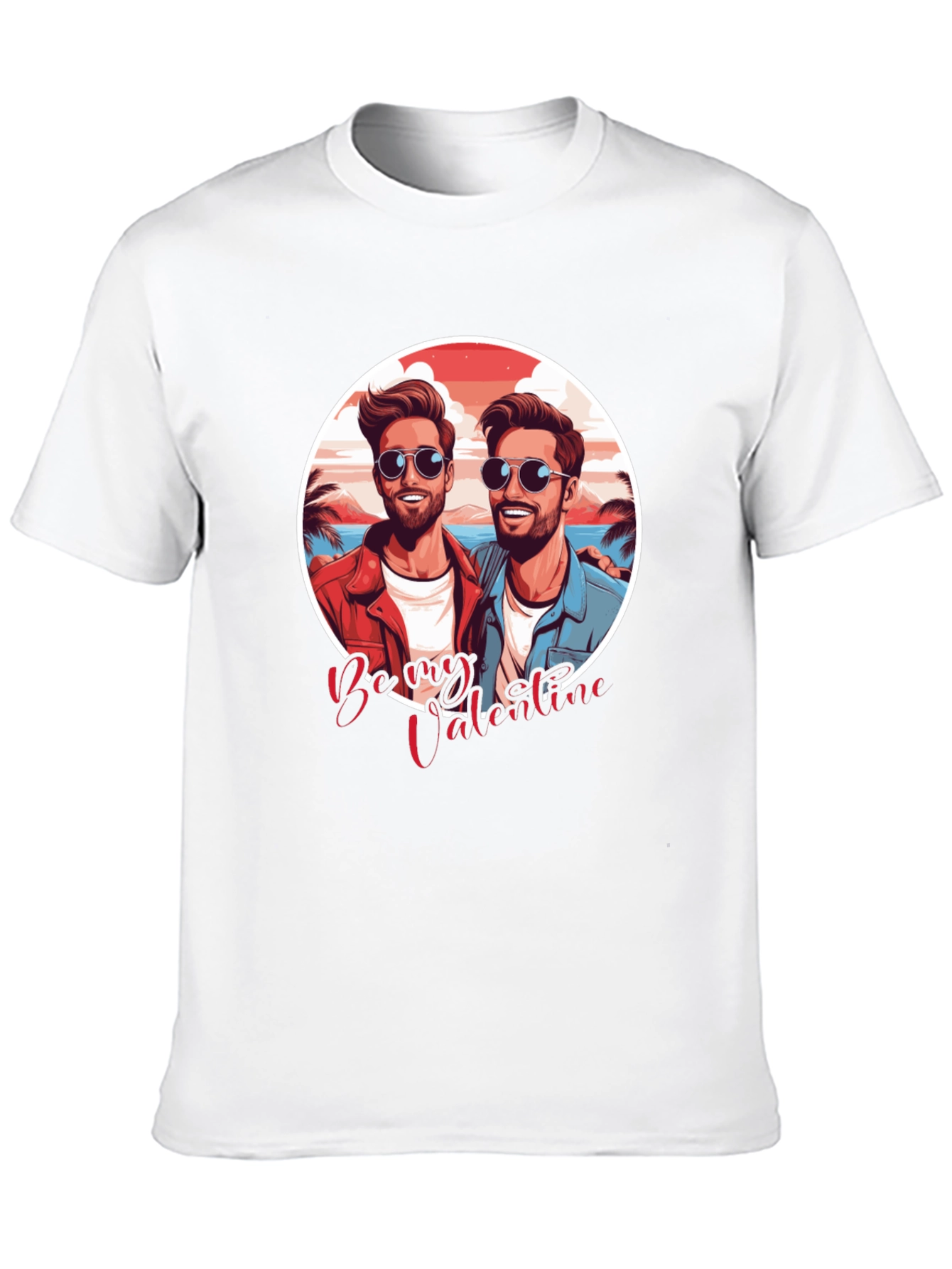 Being Valentine Graphic Black T-Shirt