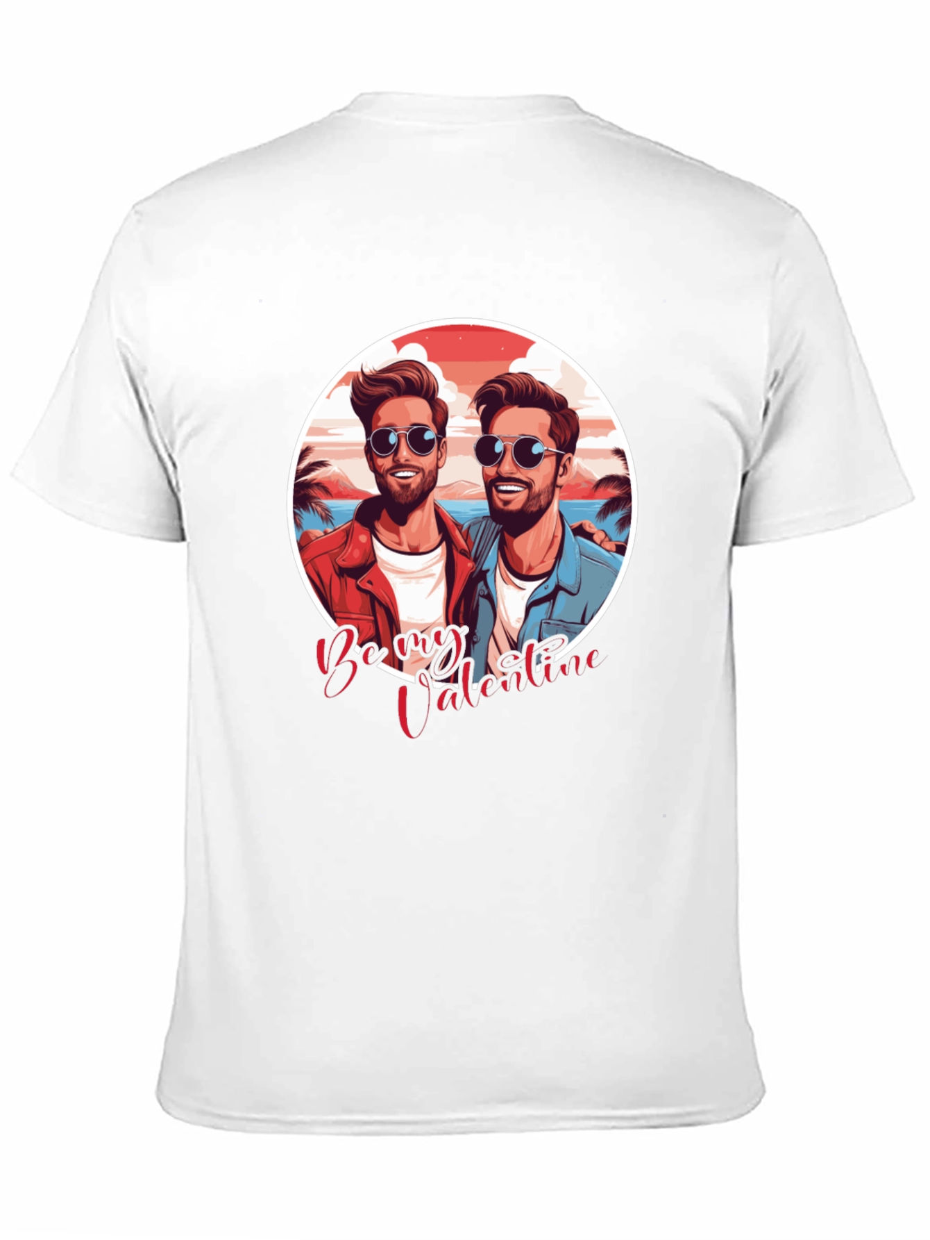 Being Valentine Graphic Black T-Shirt