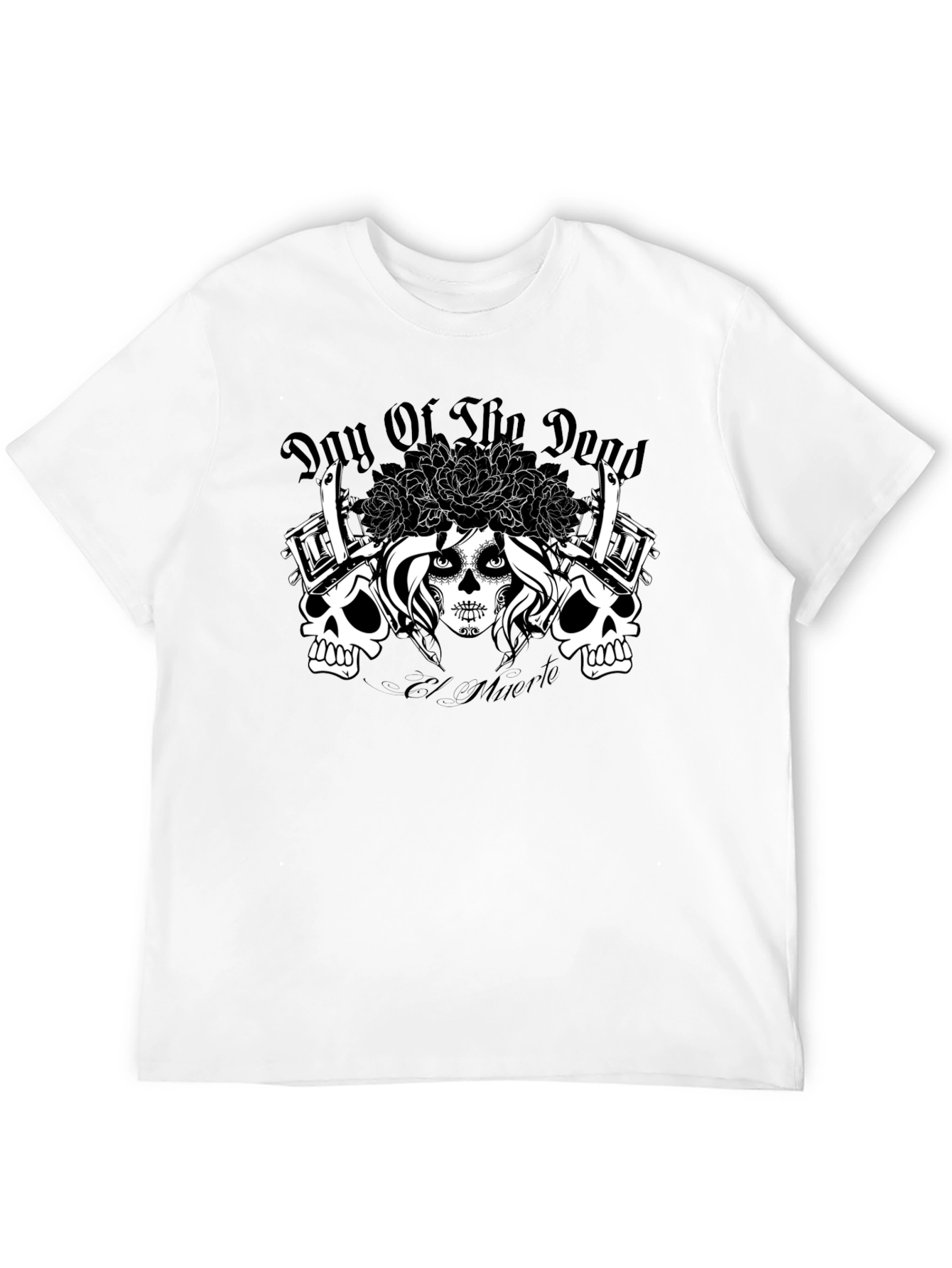 Day of the Dead Tattoo Art T-Shirt