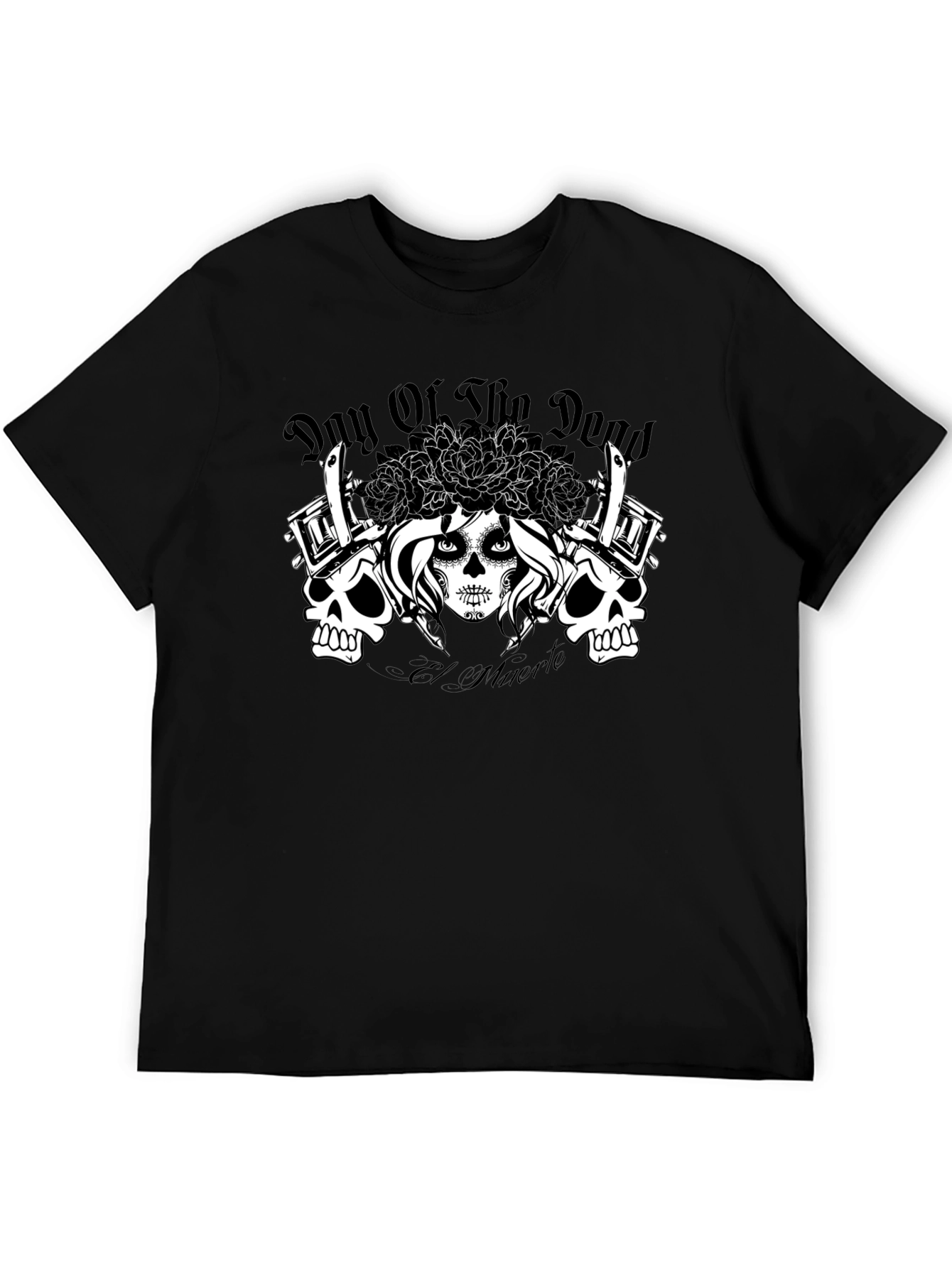 Day of the Dead Tattoo Art T-Shirt