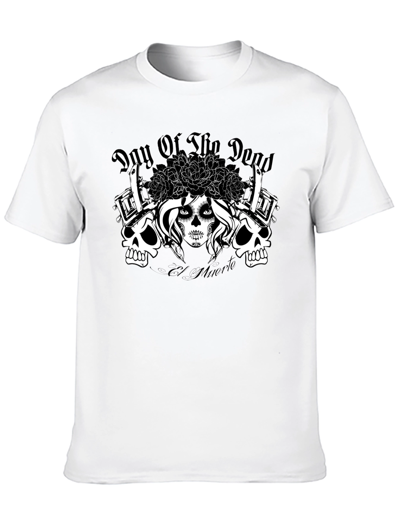 Day of the Dead Tattoo Art T-Shirt