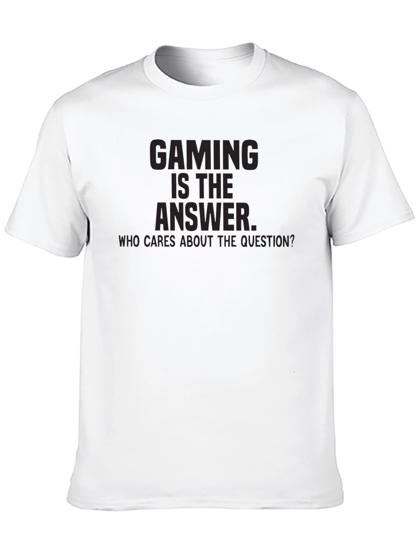 Gaming Is The Answer Graphic Tee