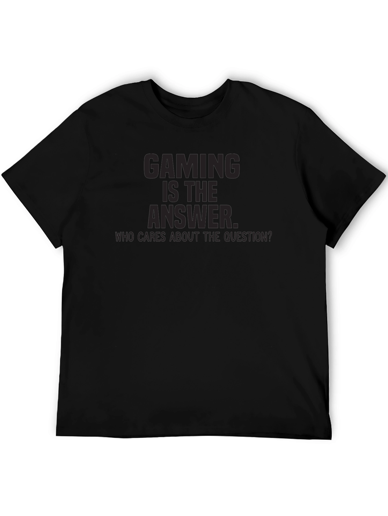 Gaming Is The Answer Graphic Tee