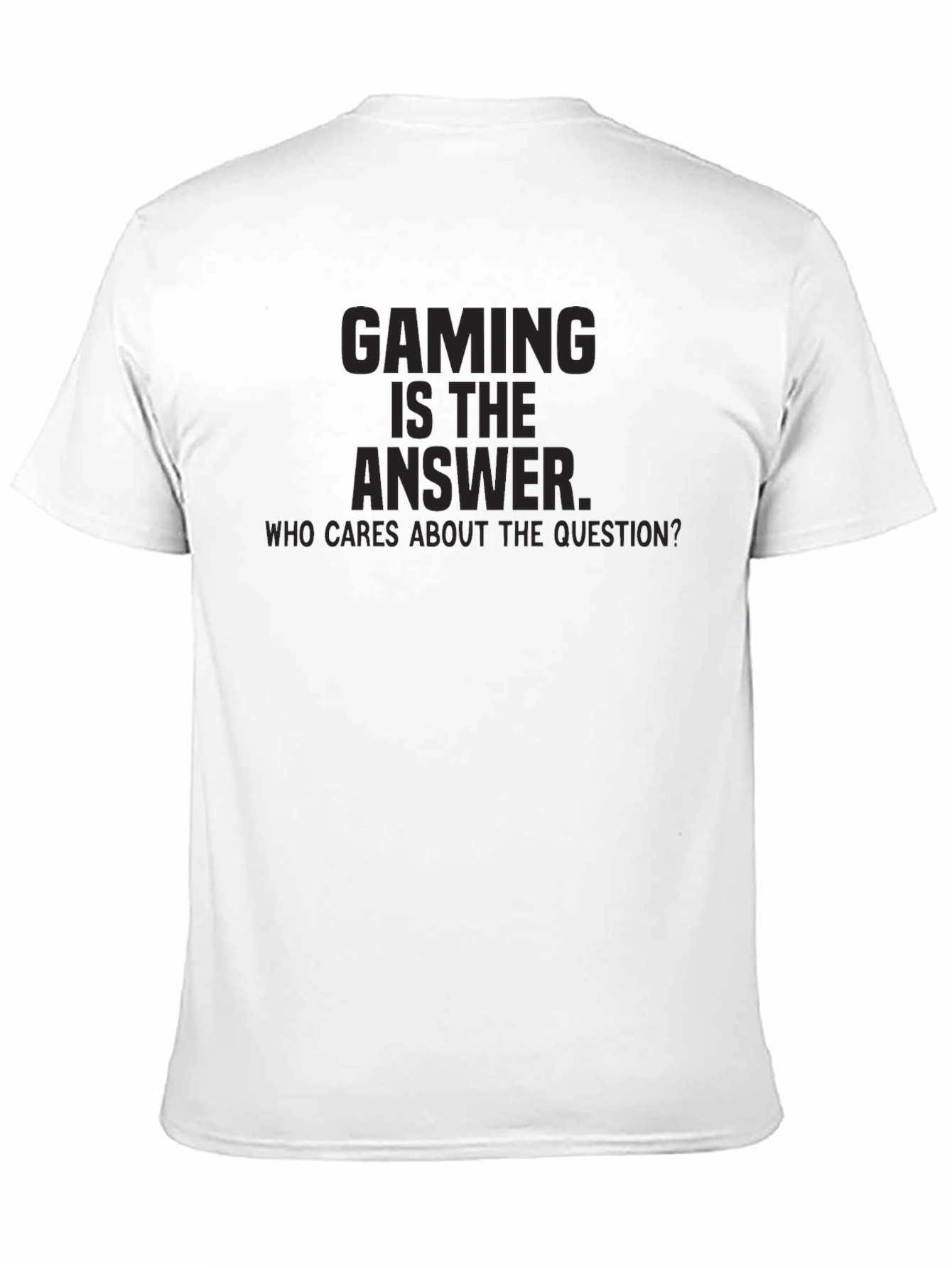 Gaming Is The Answer Graphic Tee
