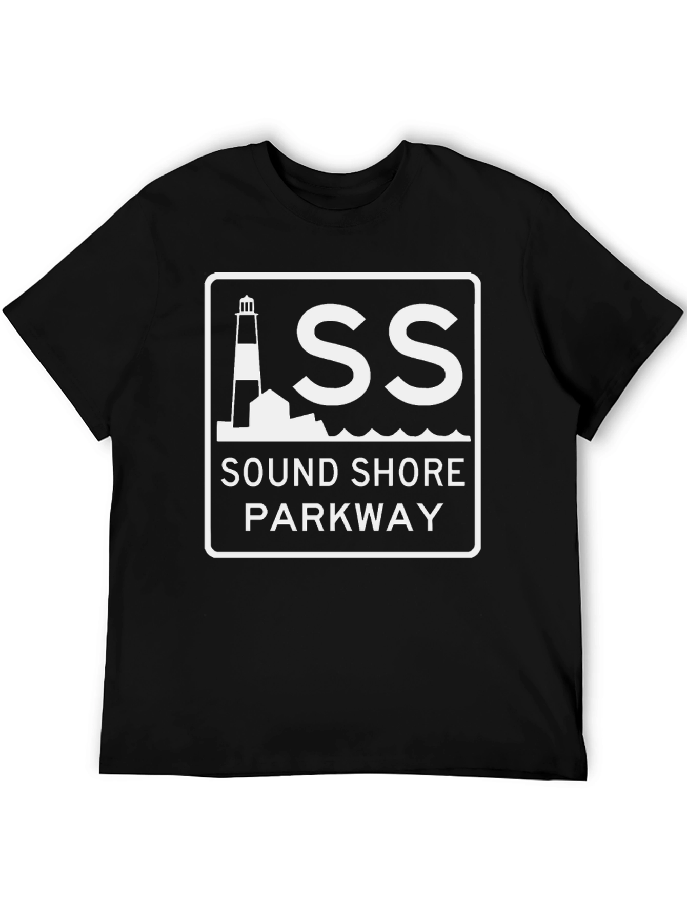 Sound Shore Parkway T-Shirt Black