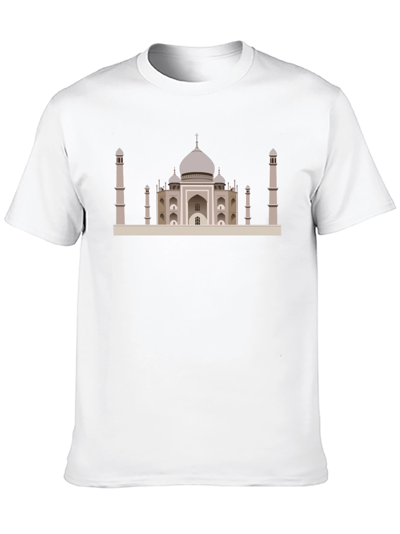 Taj Mahal Graphic Tee - Classic Black T-Shirt