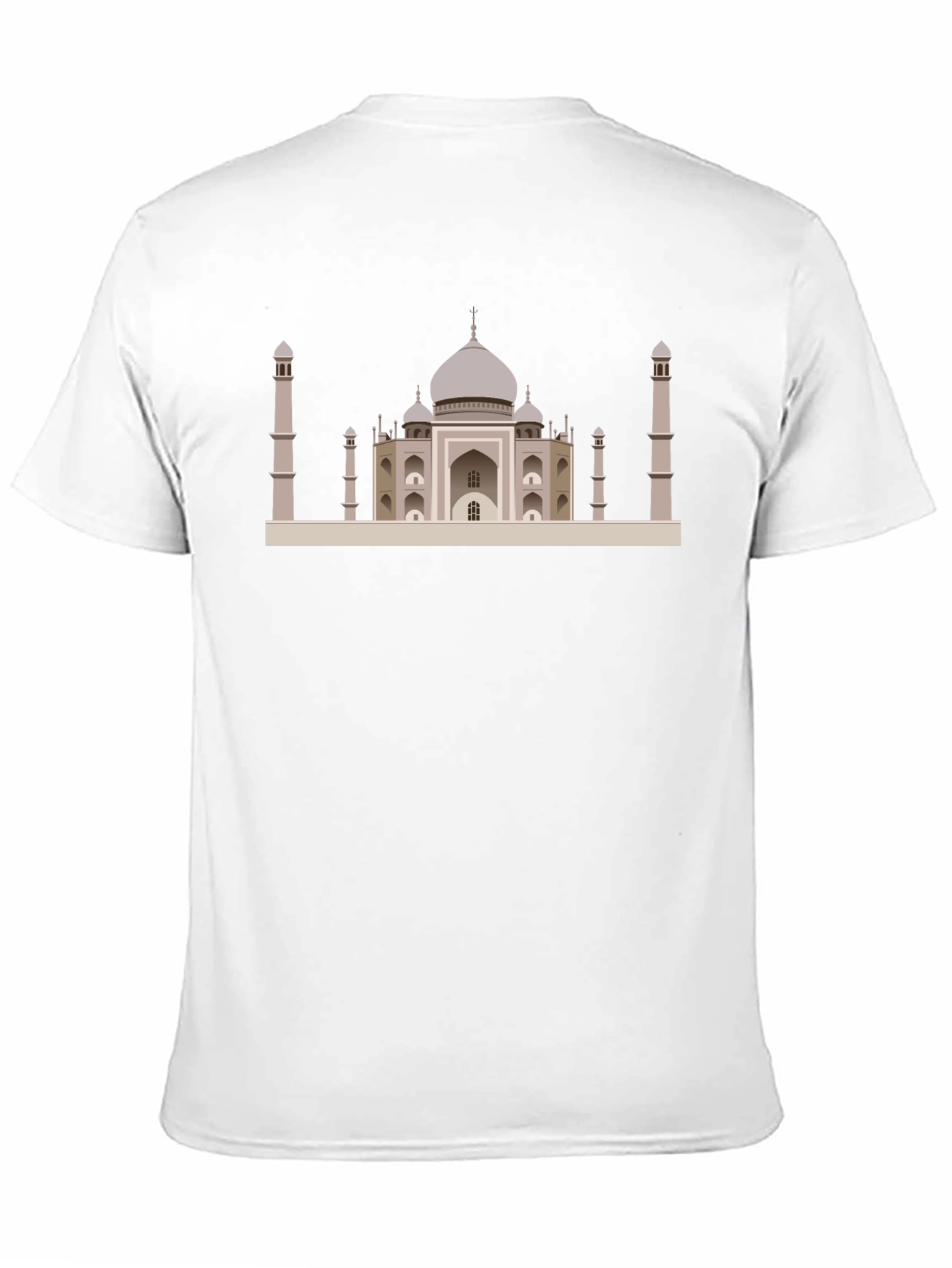 Taj Mahal Graphic Tee - Classic Black T-Shirt