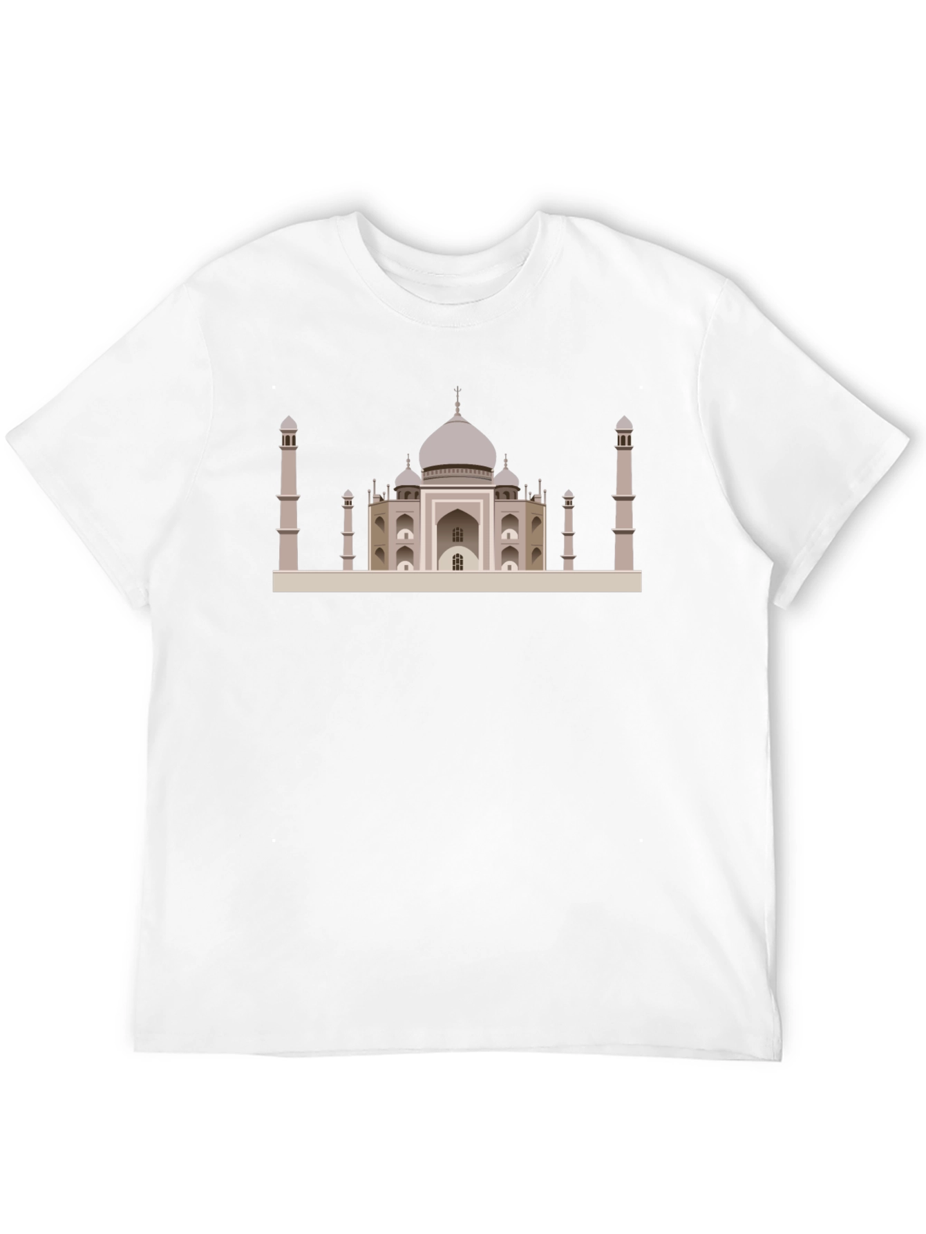 Taj Mahal Graphic Tee - Classic Black T-Shirt