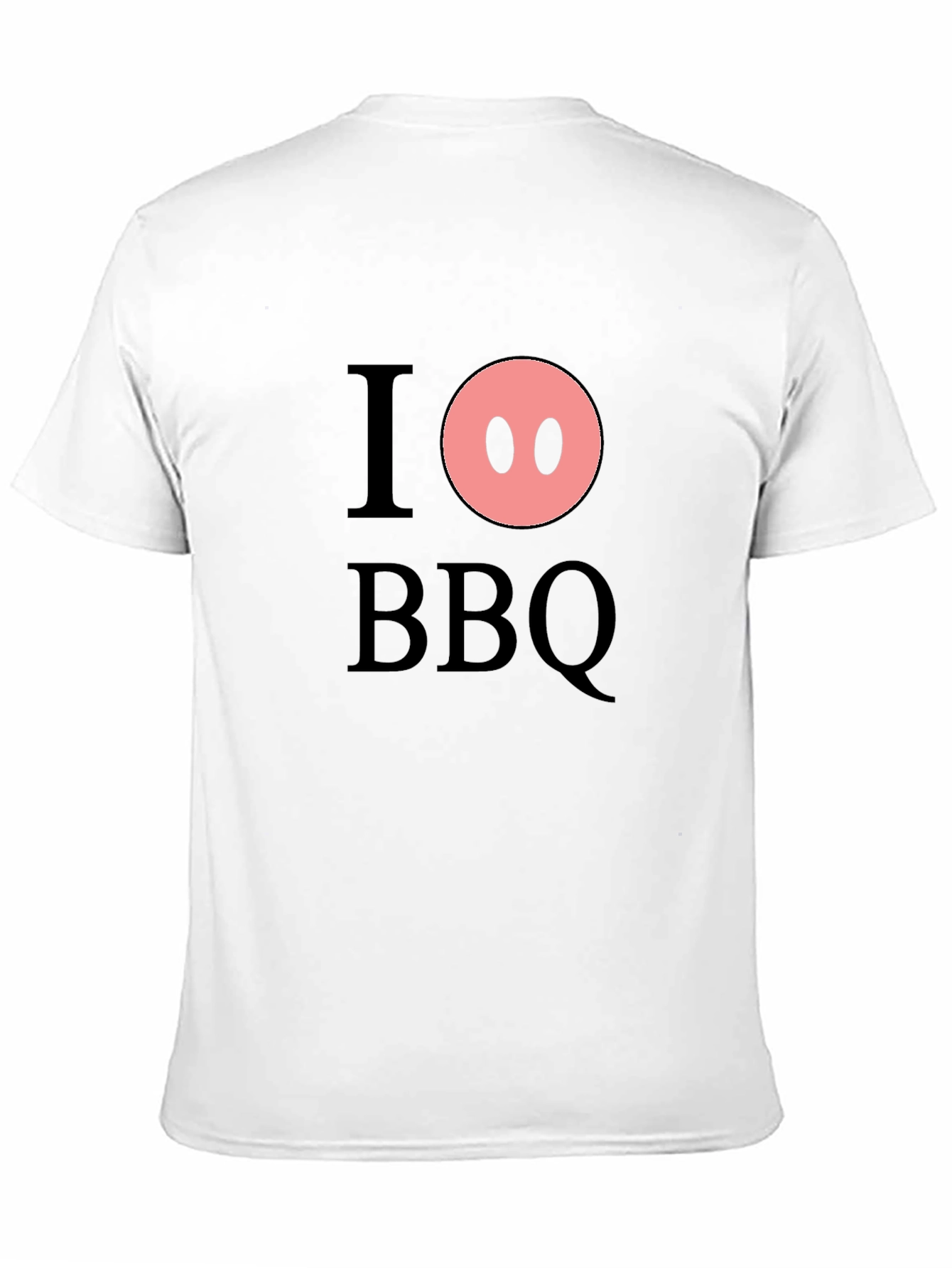 I Pig BBQ Black T-Shirt