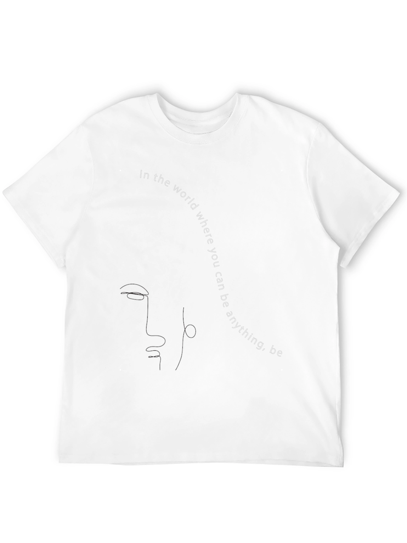Motivational Slogan Black T-Shirt