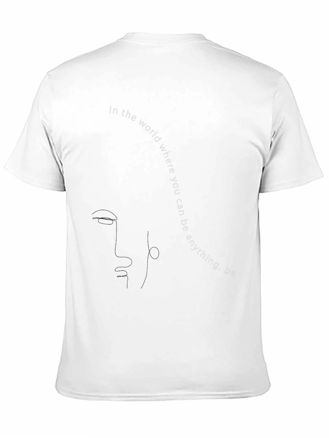 Motivational Slogan Black T-Shirt