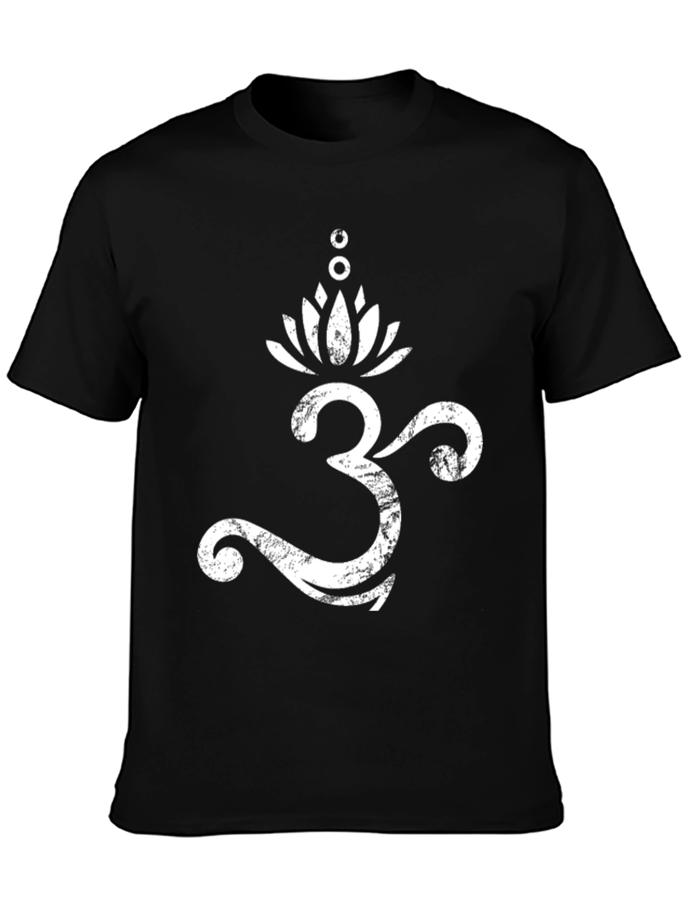 Om Symbol Lotus T-Shirt - Spiritual Yoga Tee