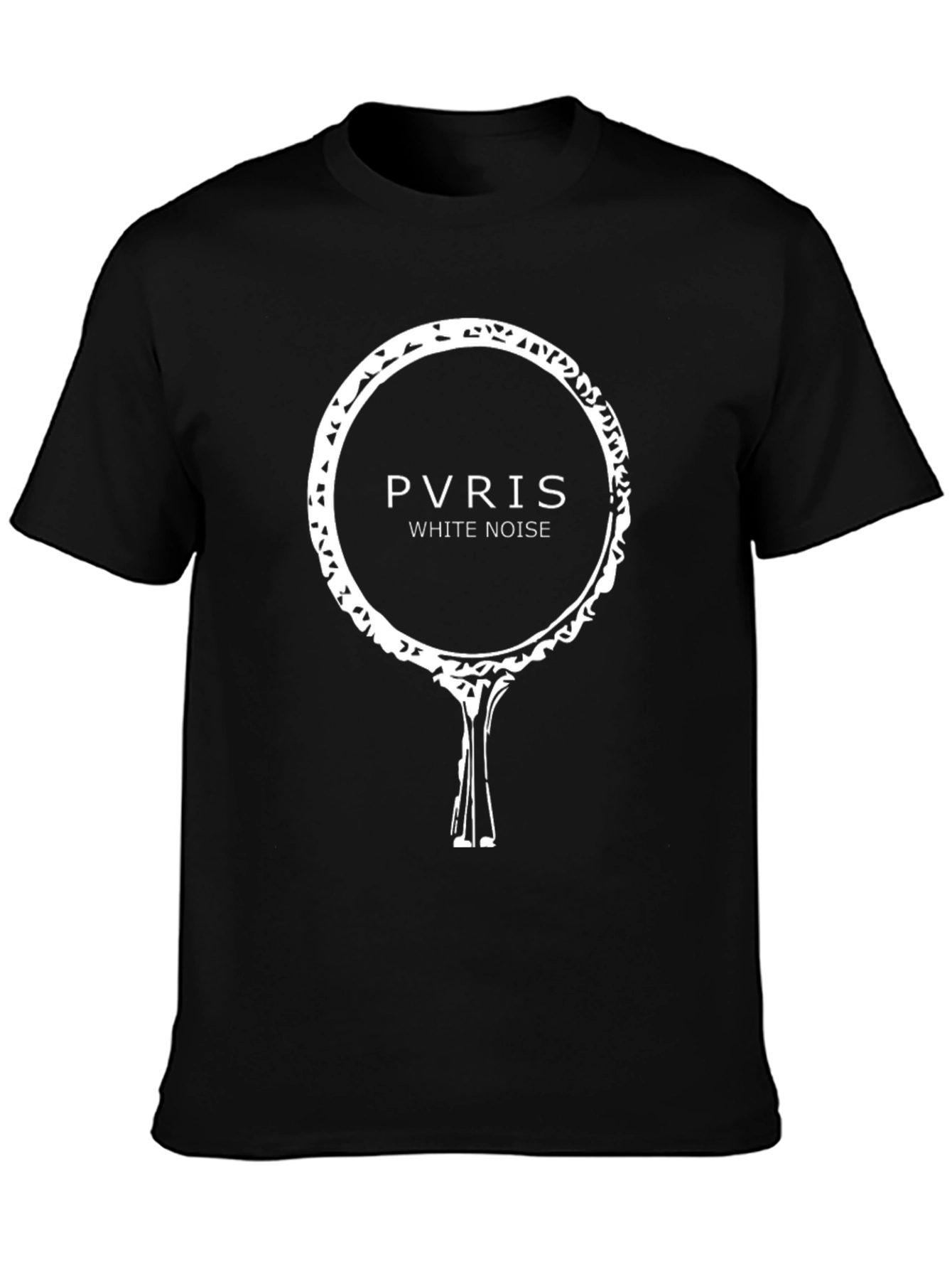 PVRIS White Noise Graphic T-Shirt - Black Cotton Blend