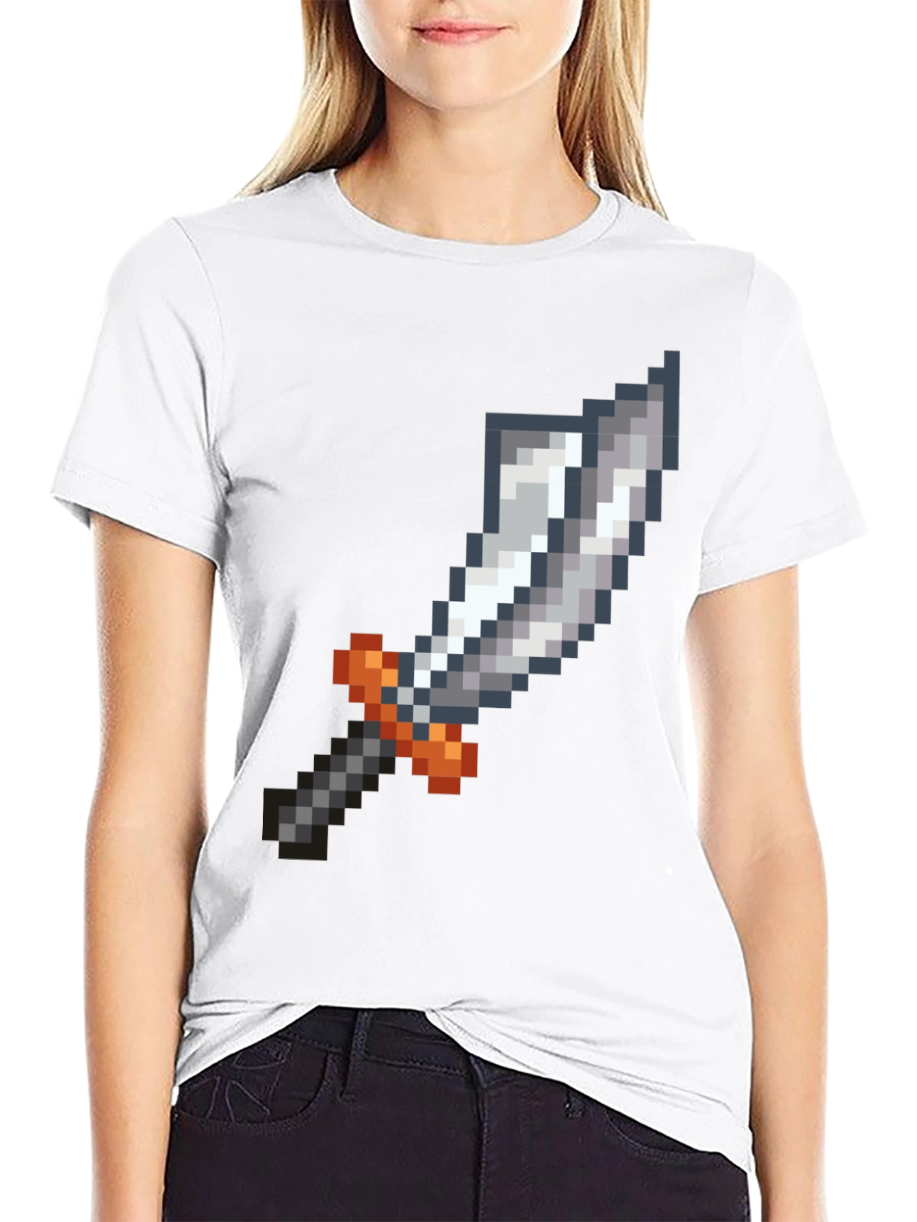Pixel Sword T-Shirt - Gamer Style