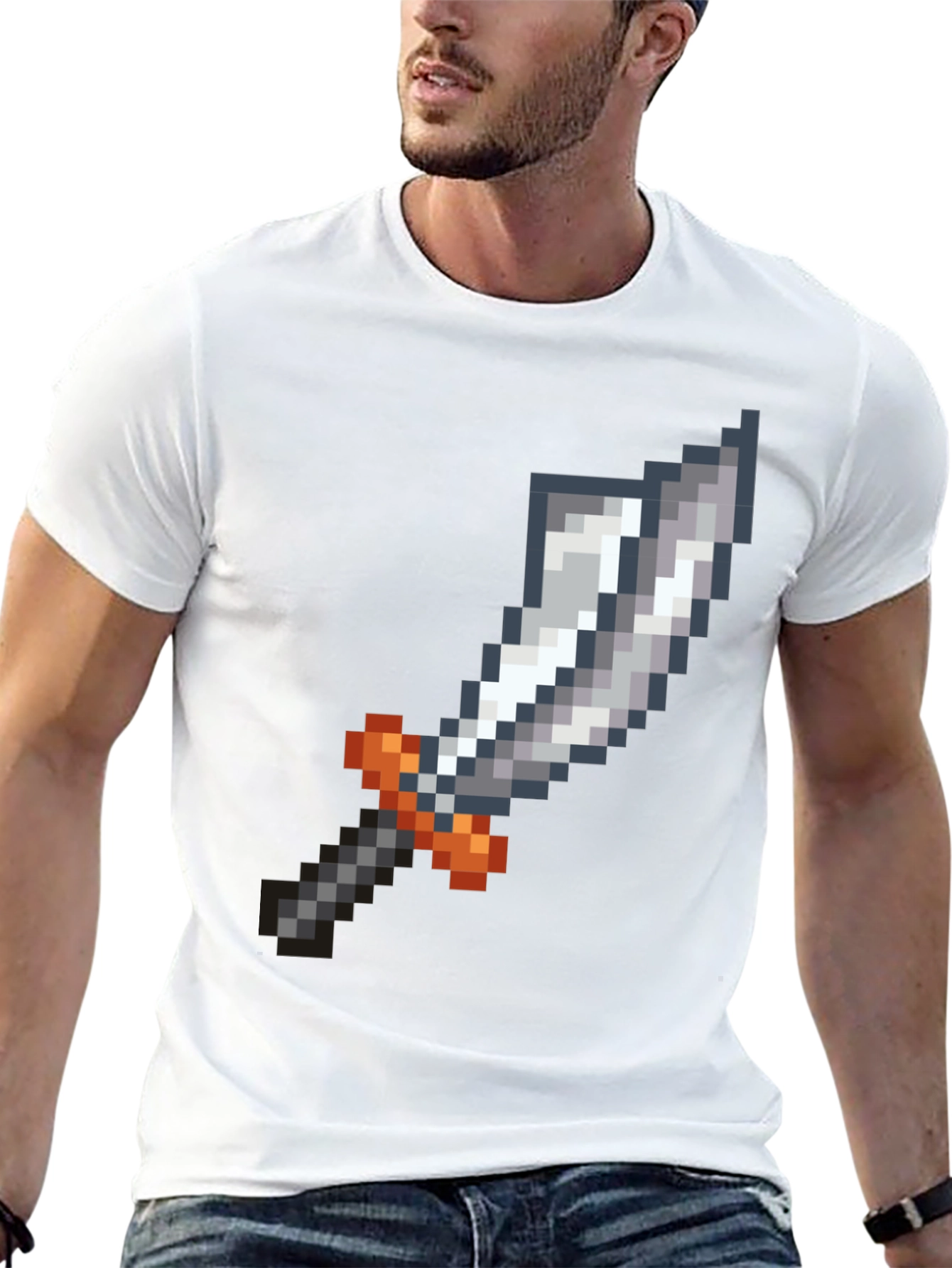 Pixel Sword T-Shirt - Gamer Style
