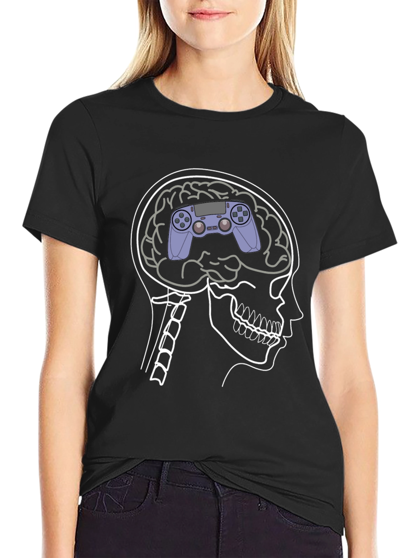 Gamer Brain T-Shirt - Controller Mind