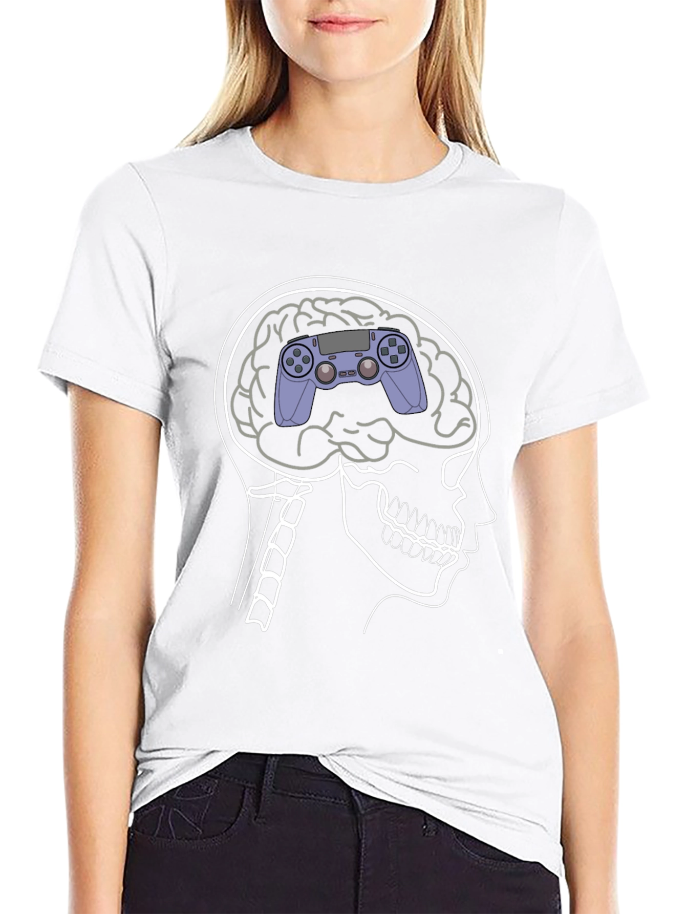 Gamer Brain T-Shirt - Controller Mind