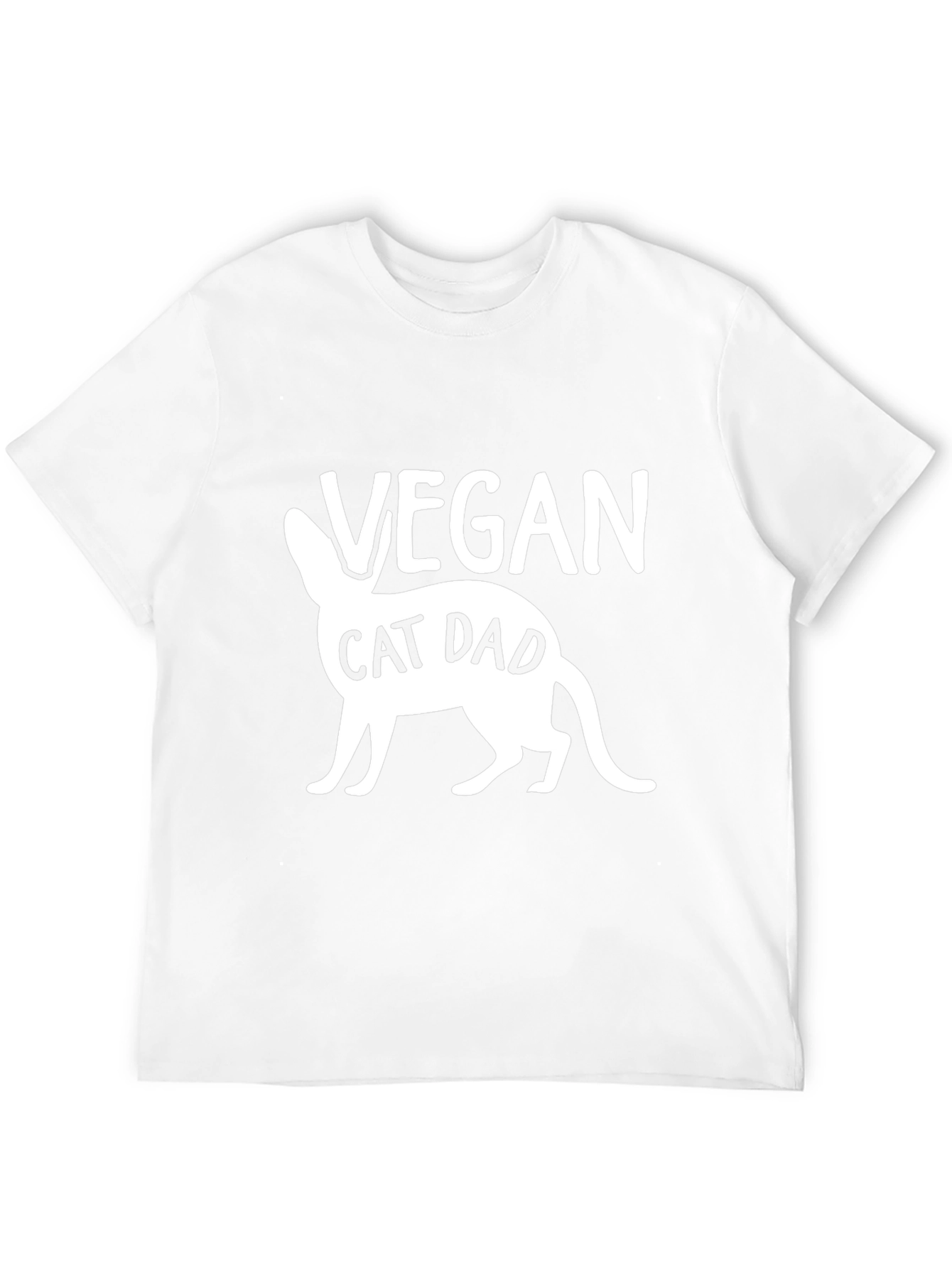 Vegan Cat Dad T-Shirt