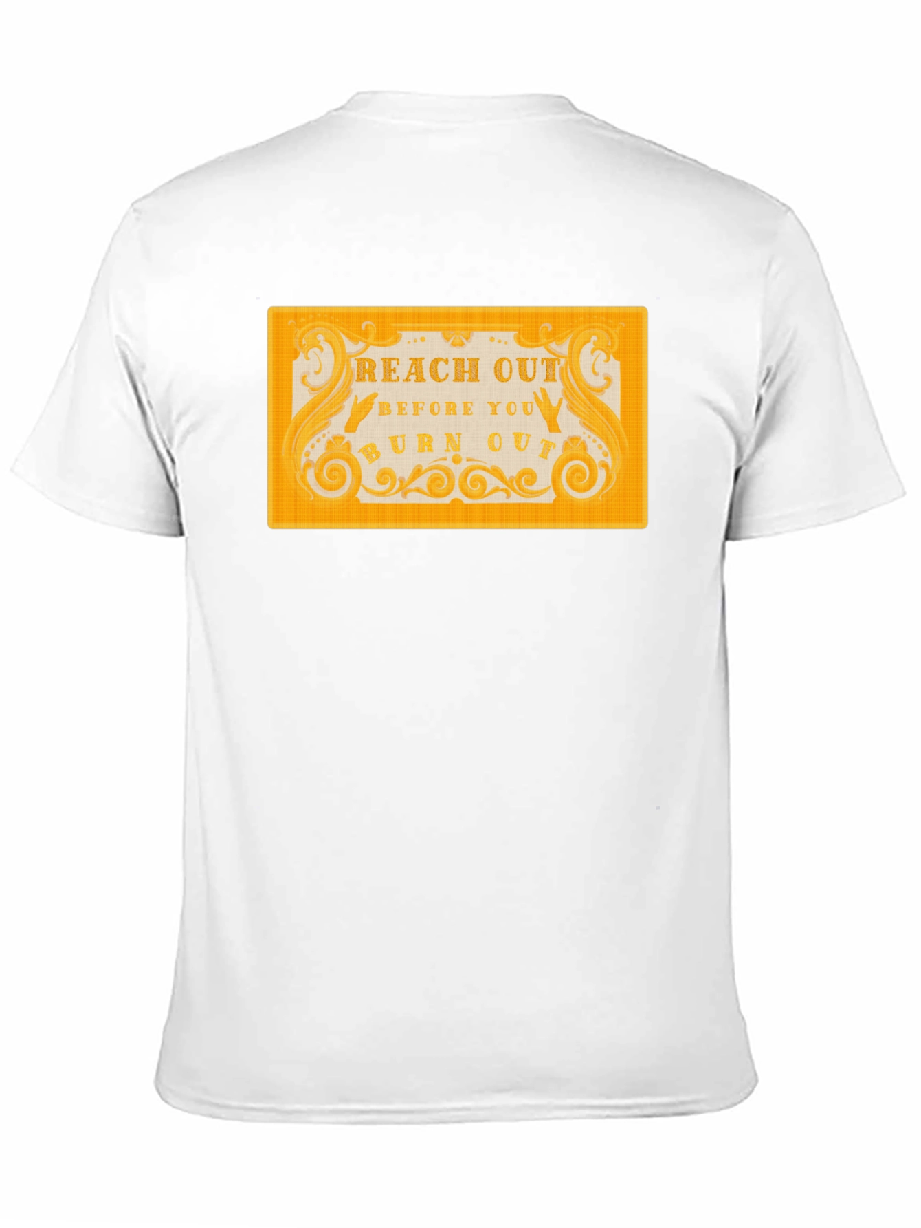 Reach Out T-Shirt - Black Motivational Tee