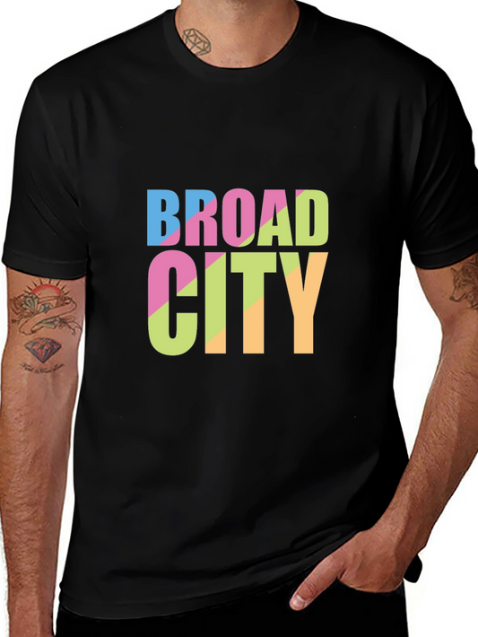 Broad City Retro Graphic Tee - Soft Black T-Shirt