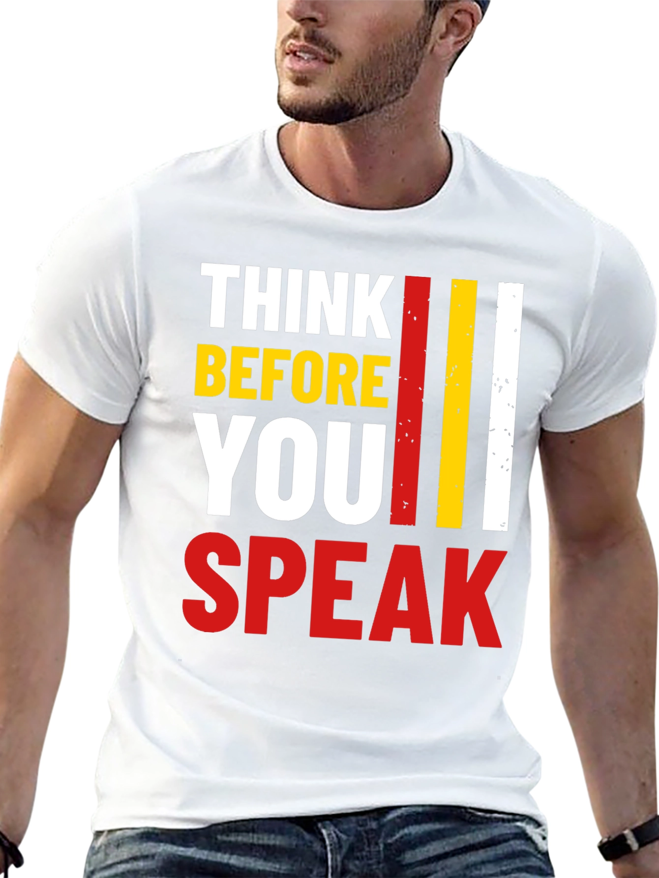 Think Before You Speak Graphic Tee