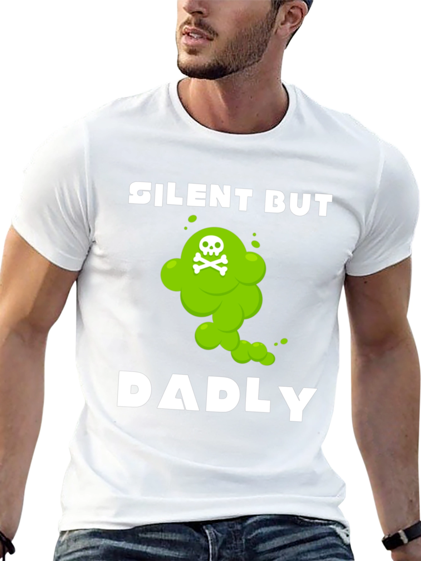 Silent But Dadly T-Shirt