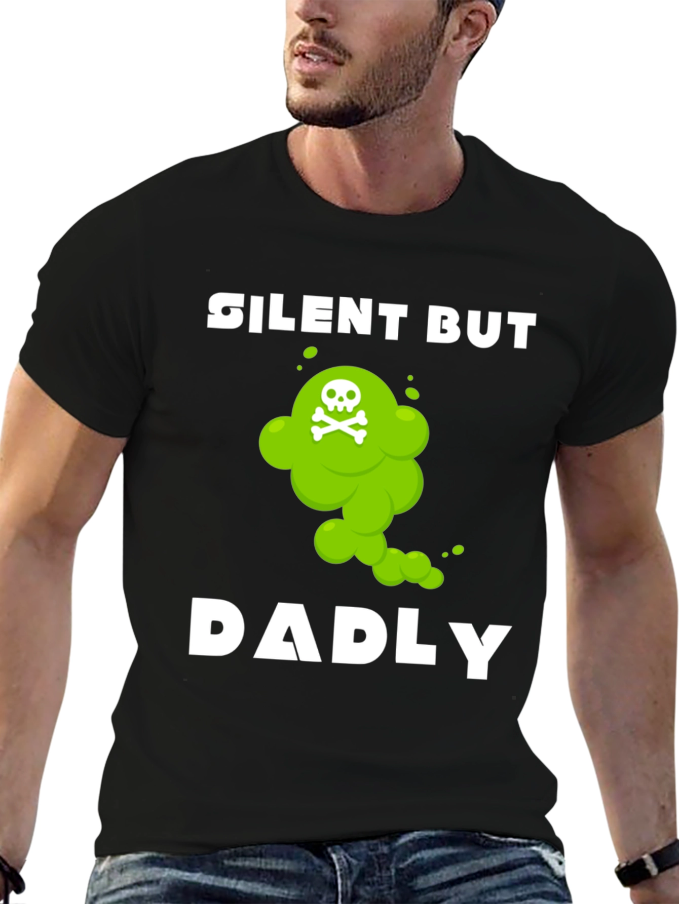 Silent But Dadly T-Shirt