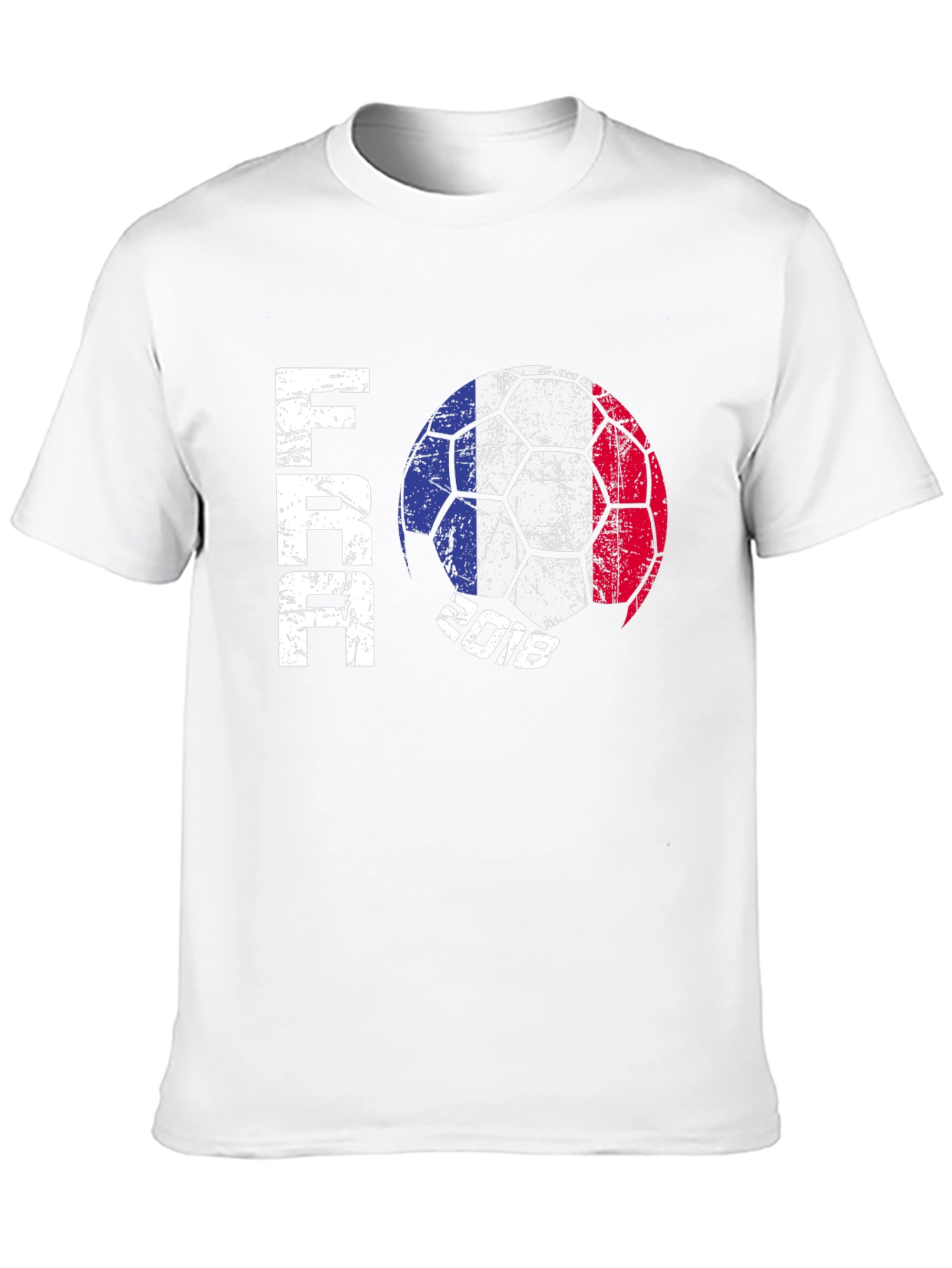 France Soccer Ball 2018 Black Graphic Tee