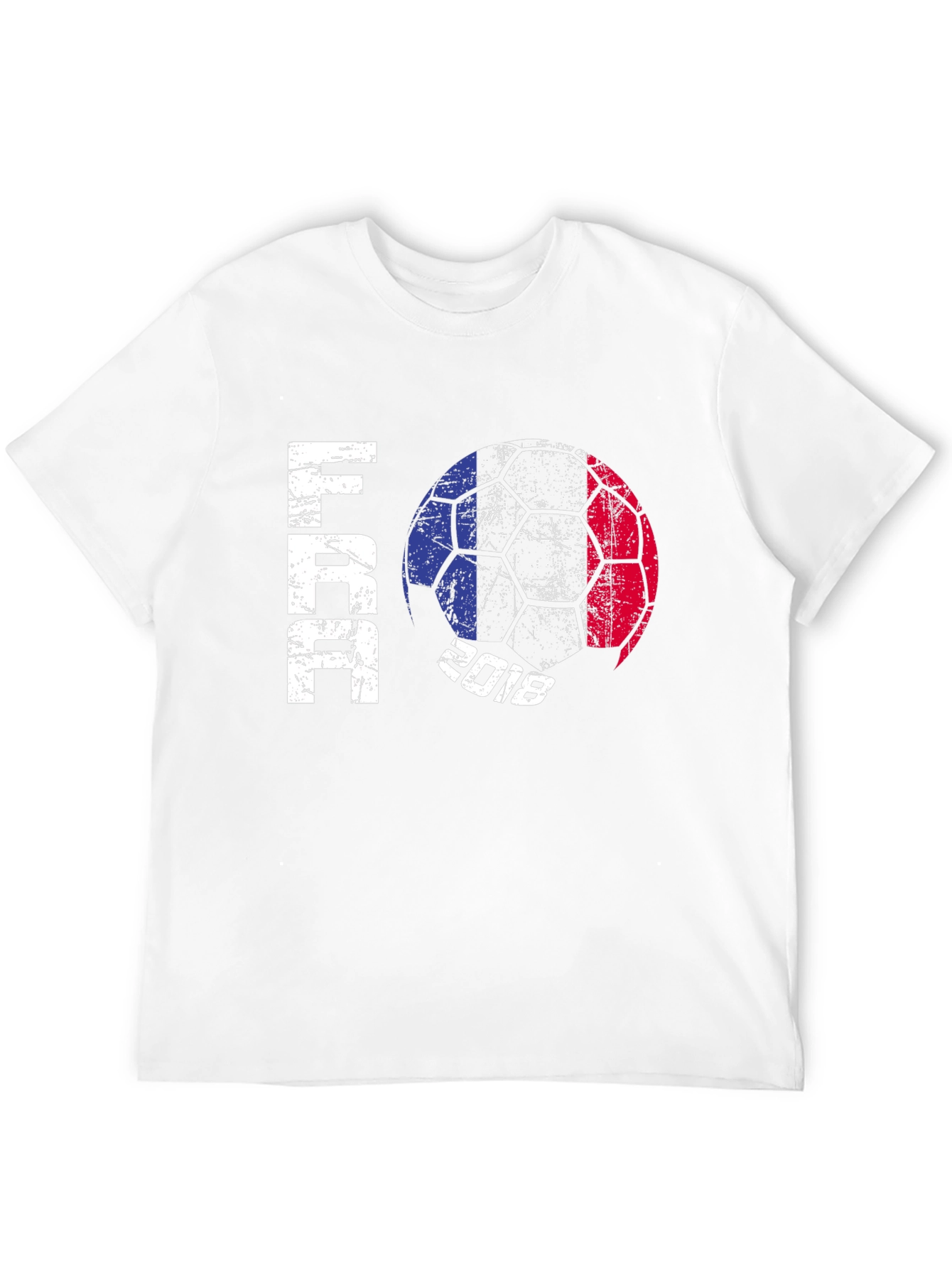 France Soccer Ball 2018 Black Graphic Tee