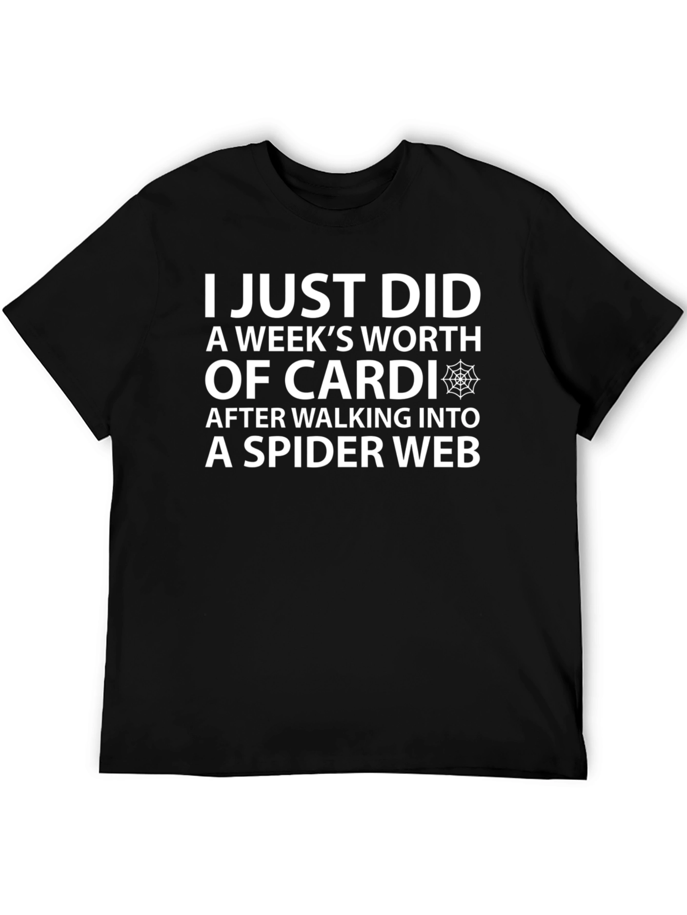 Funny Cardi Spider Web T-Shirt