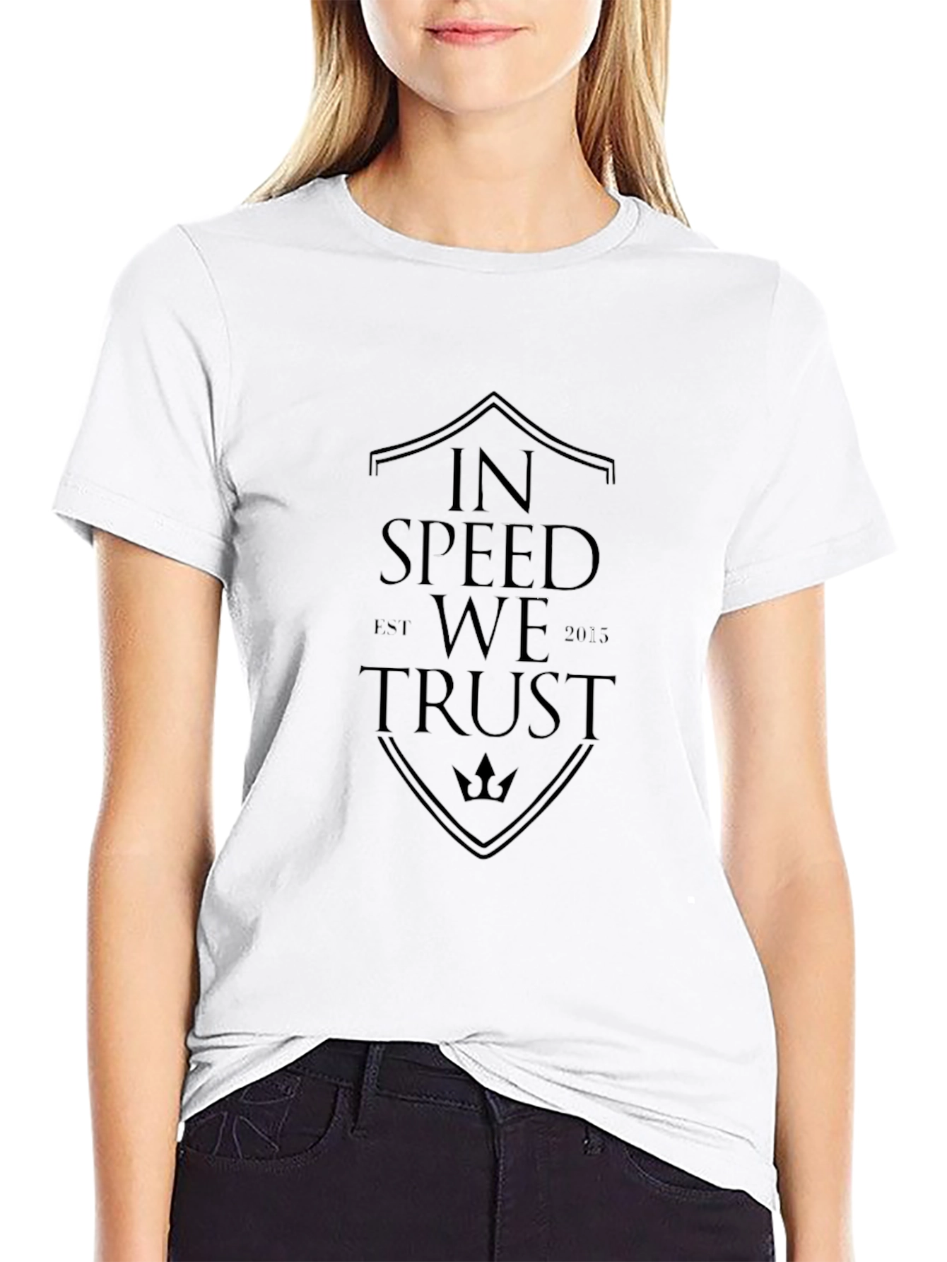 In Speed We Trust Graphic Tee