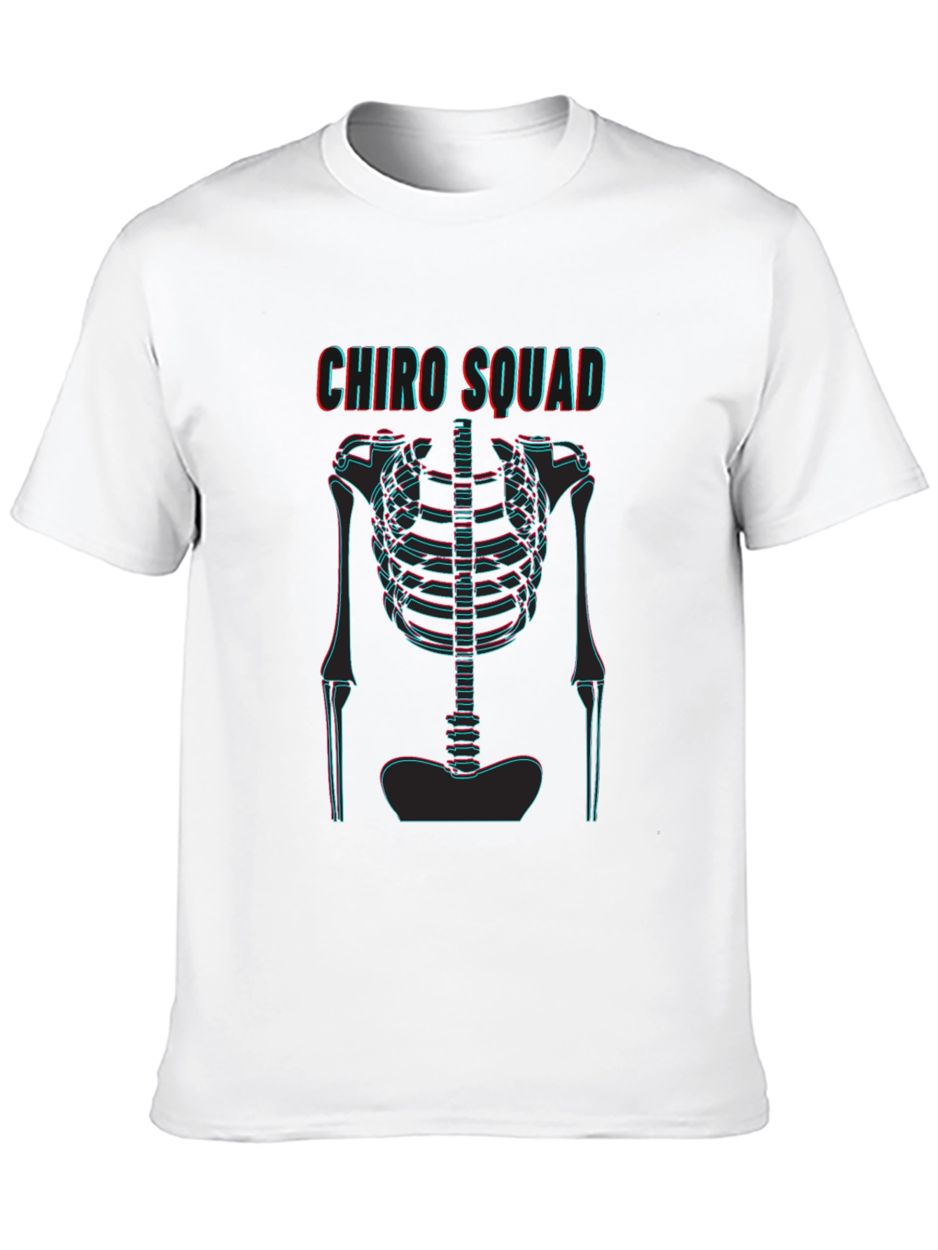 Chiro Squad 3D Skeleton Graphic Tee