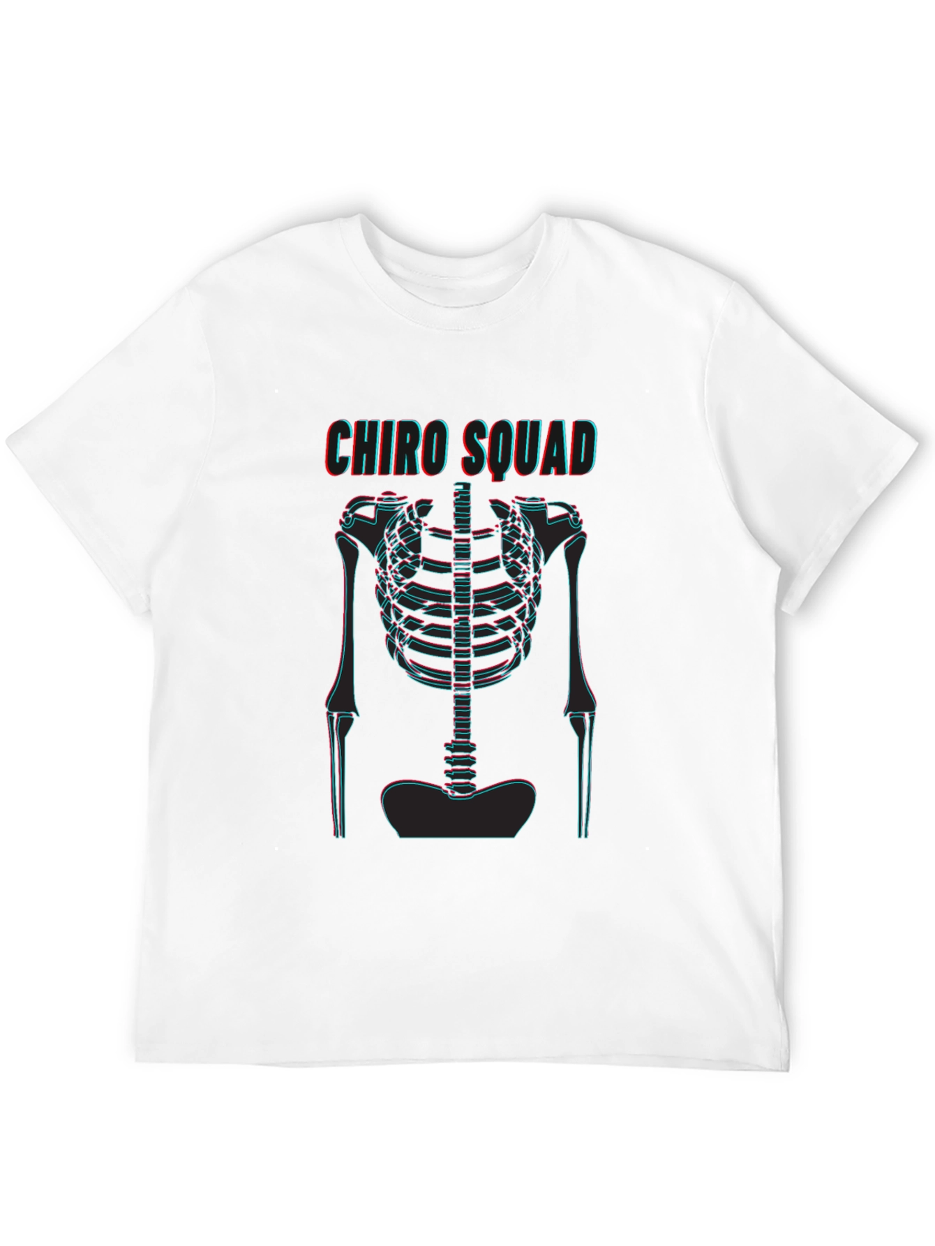 Chiro Squad 3D Skeleton Graphic Tee
