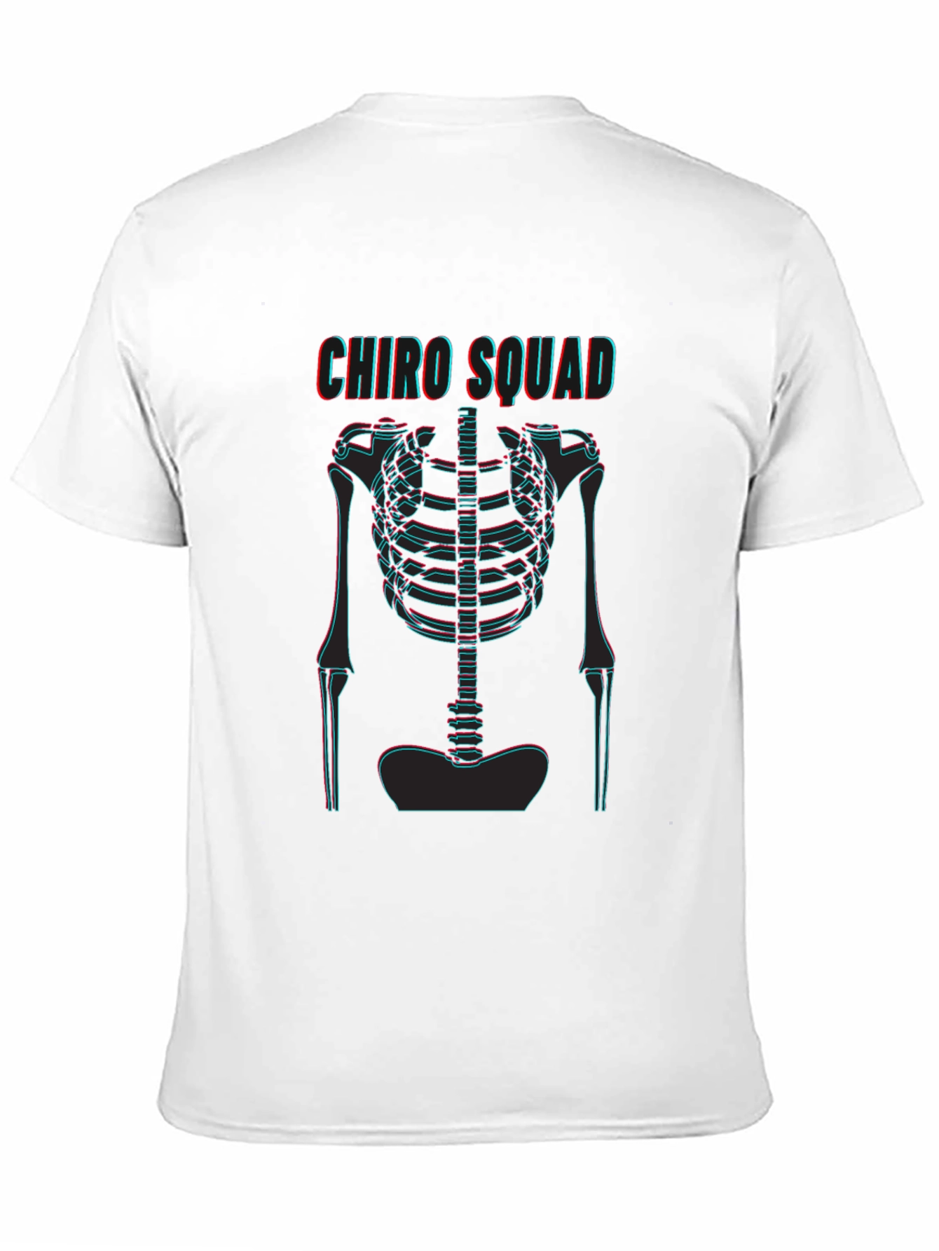 Chiro Squad 3D Skeleton Graphic Tee