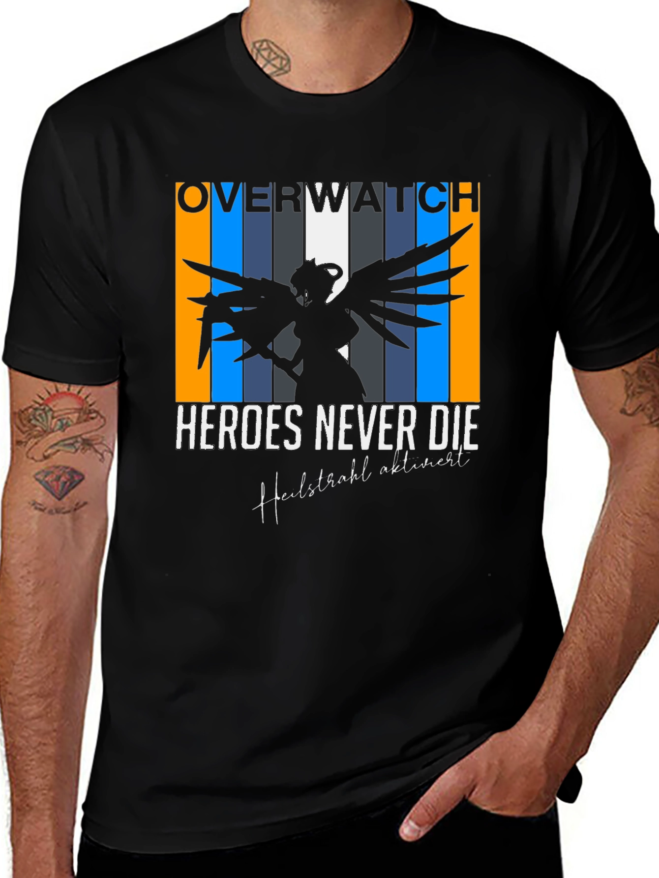 Overwatch Heroes Never Die Graphic T-Shirt