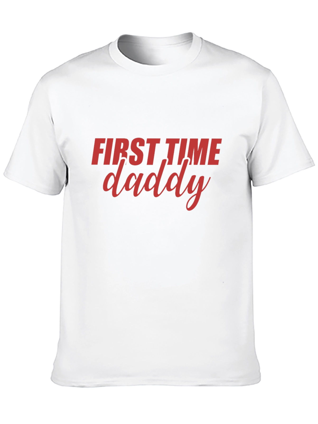 First Time Daddy Graphic T-Shirt