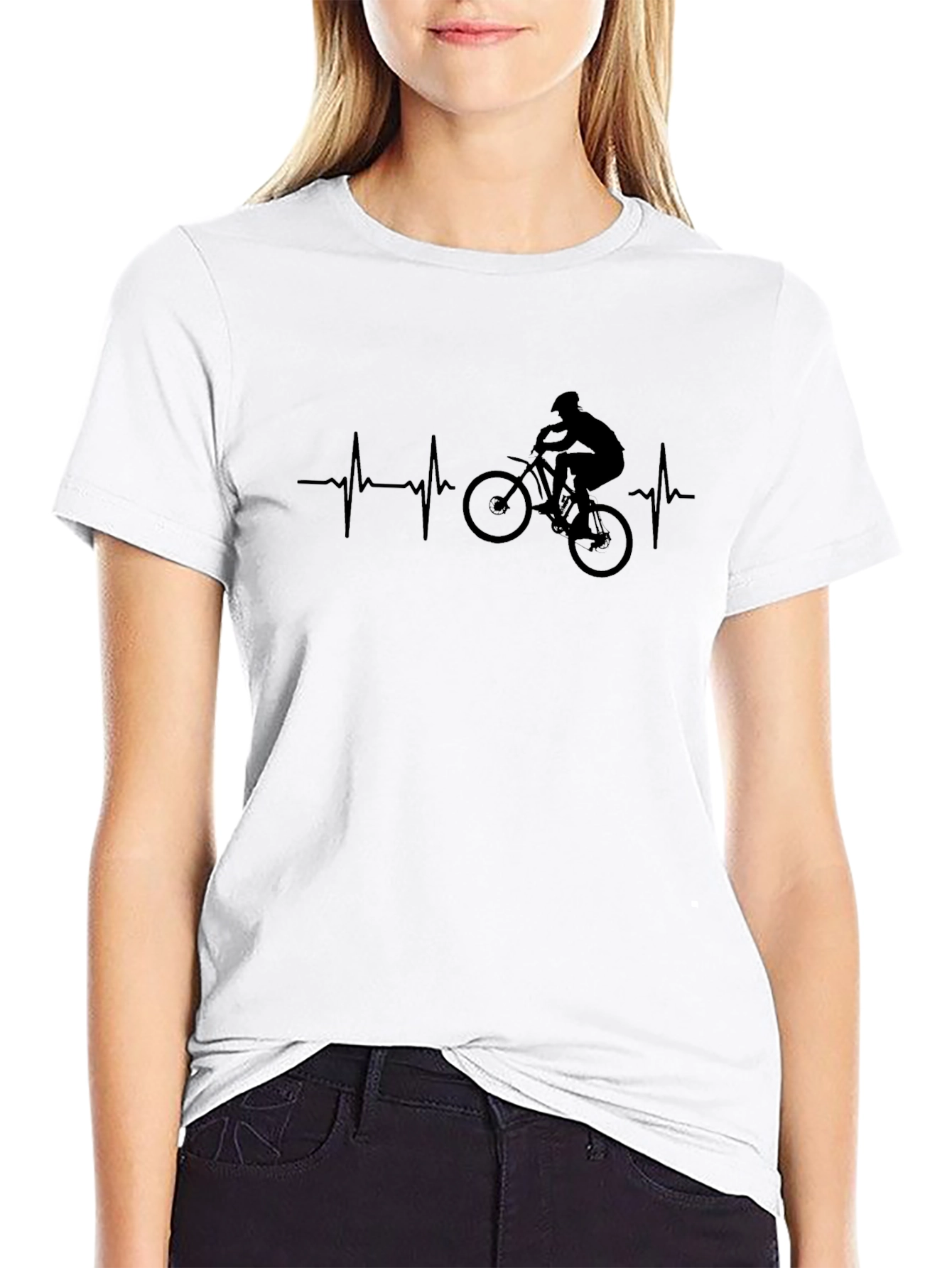Mountain Bike Heartbeat T-Shirt