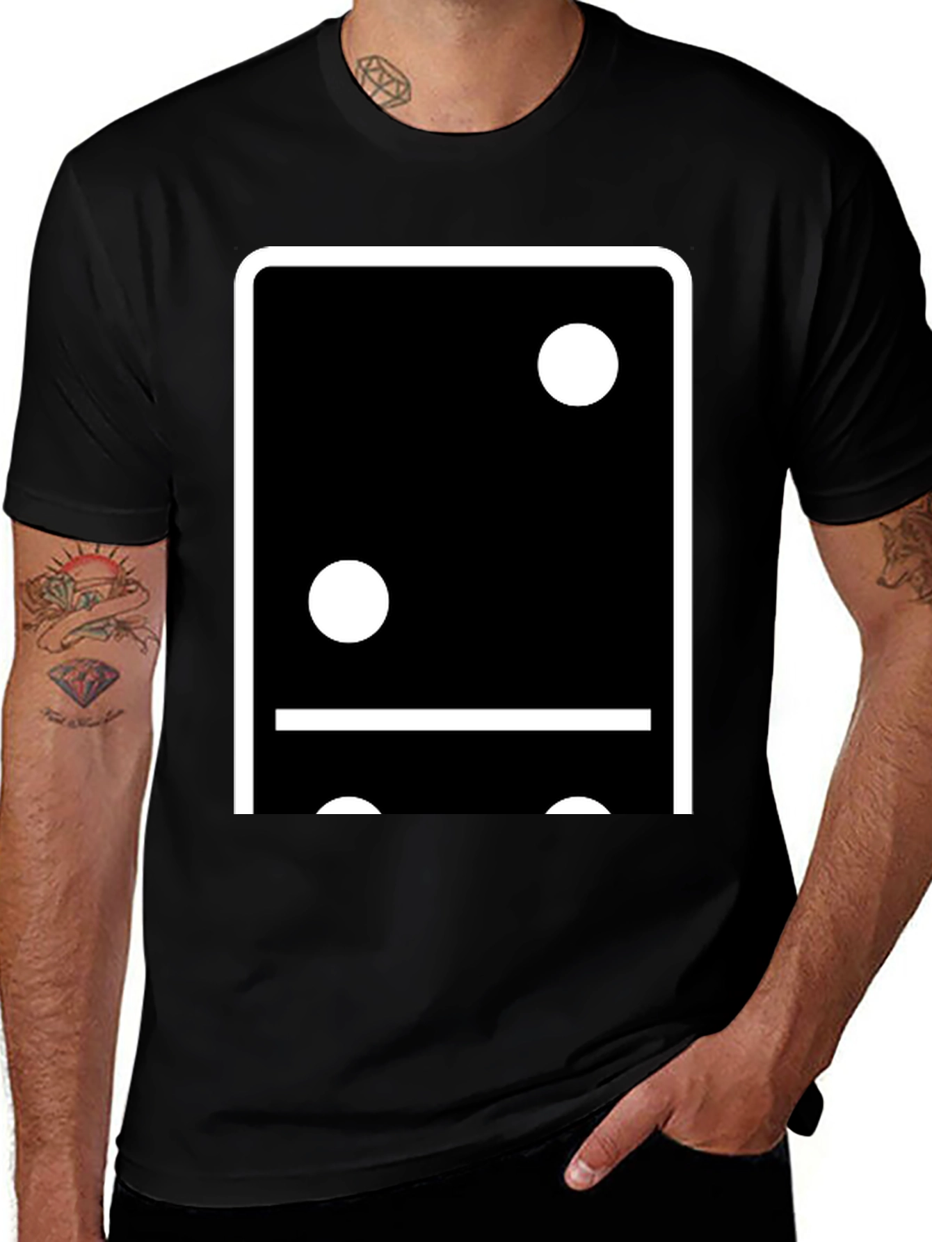 Domino T-Shirt - Stylish Minimalist Design