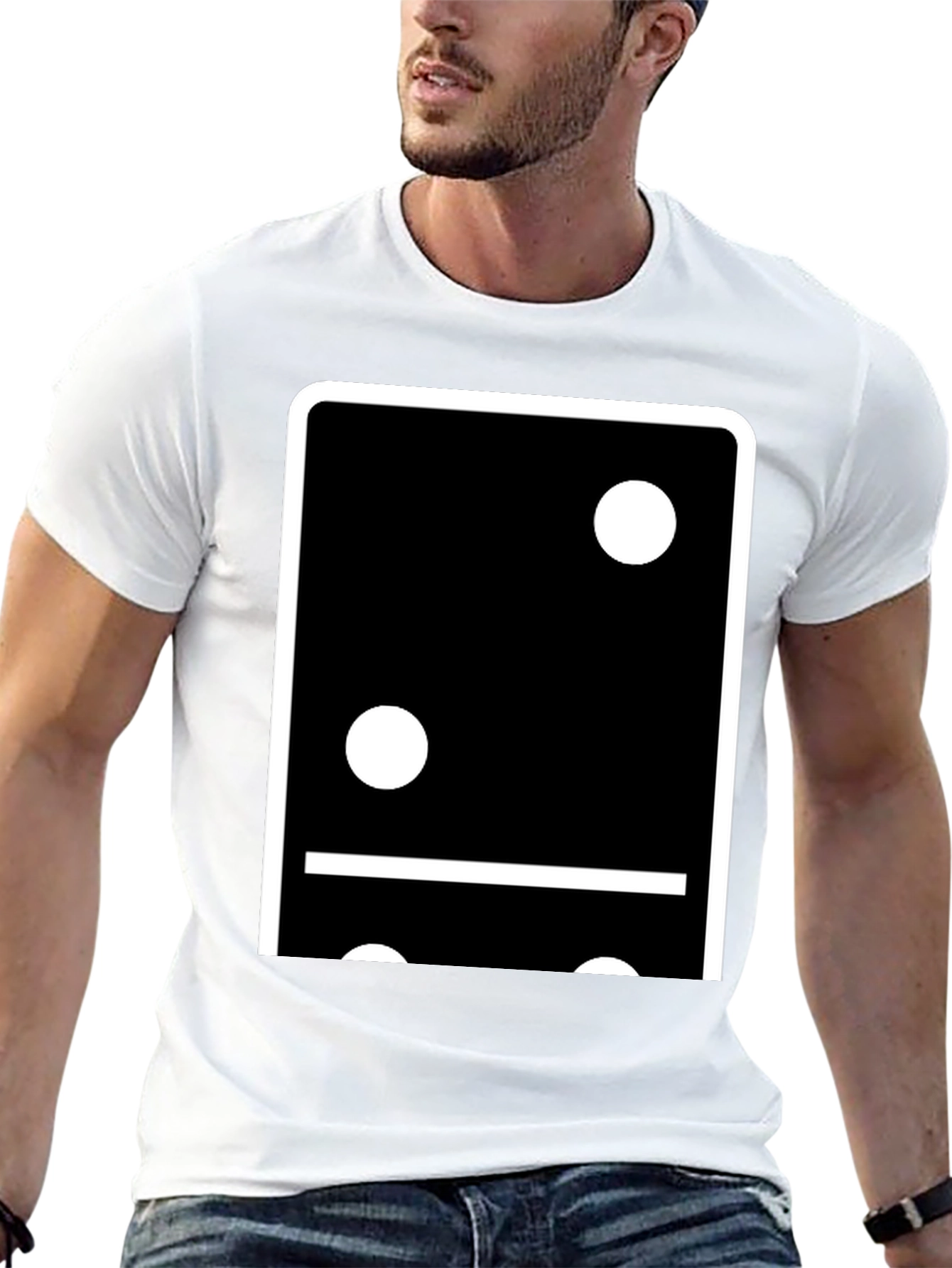Domino T-Shirt - Stylish Minimalist Design