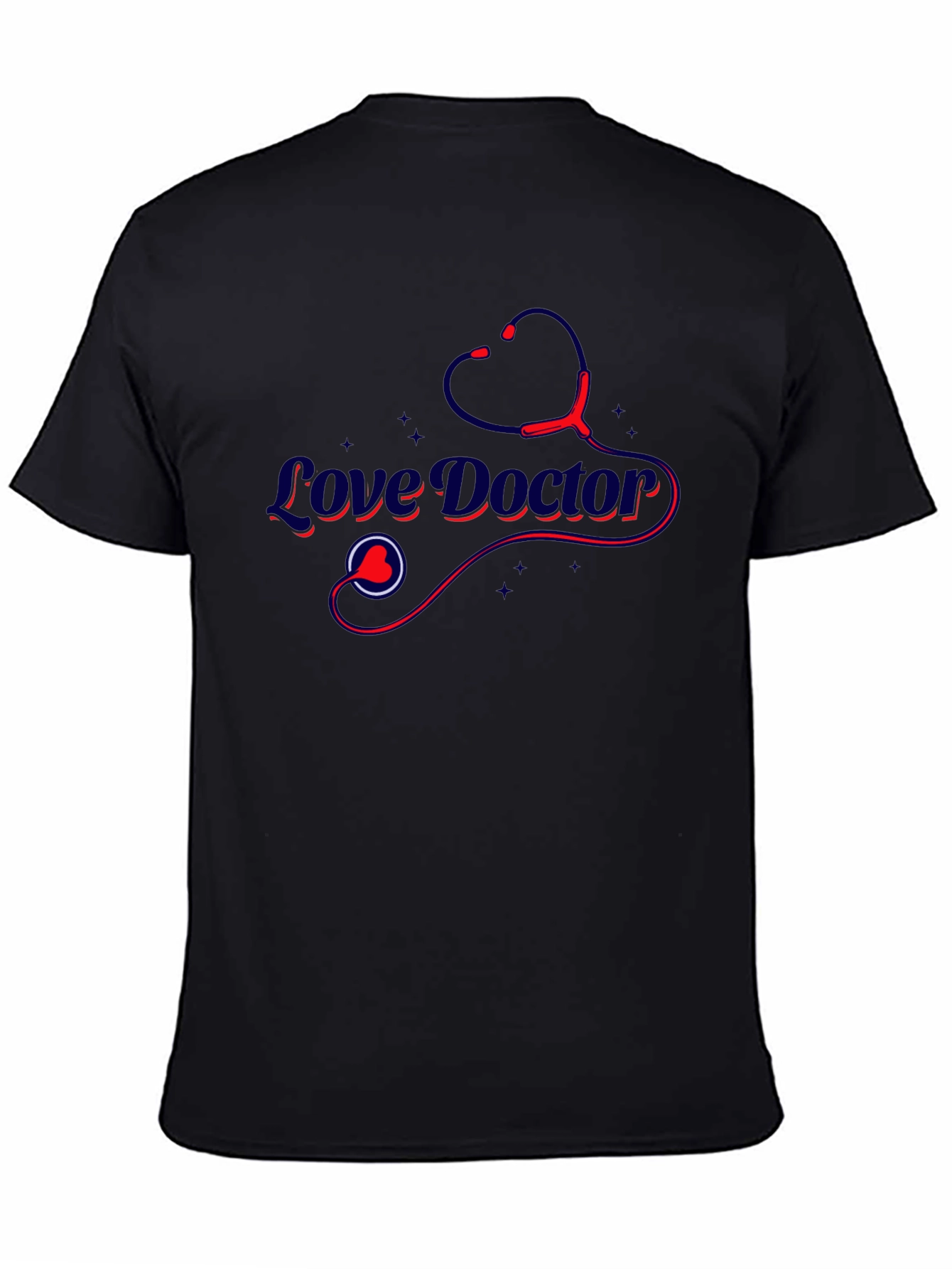 Love Doctor Graphic Tee - Black T-Shirt