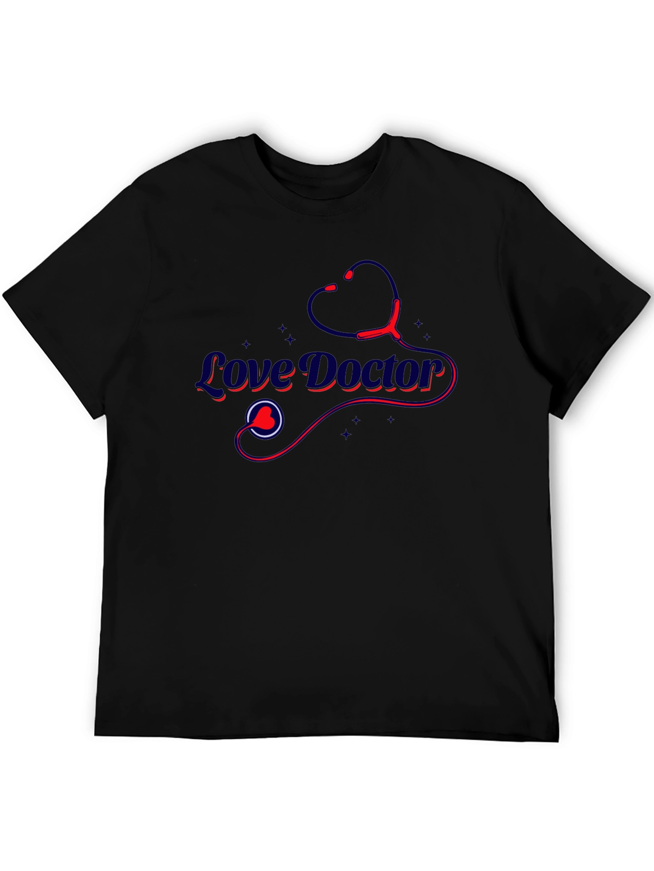 Love Doctor Graphic Tee - Black T-Shirt