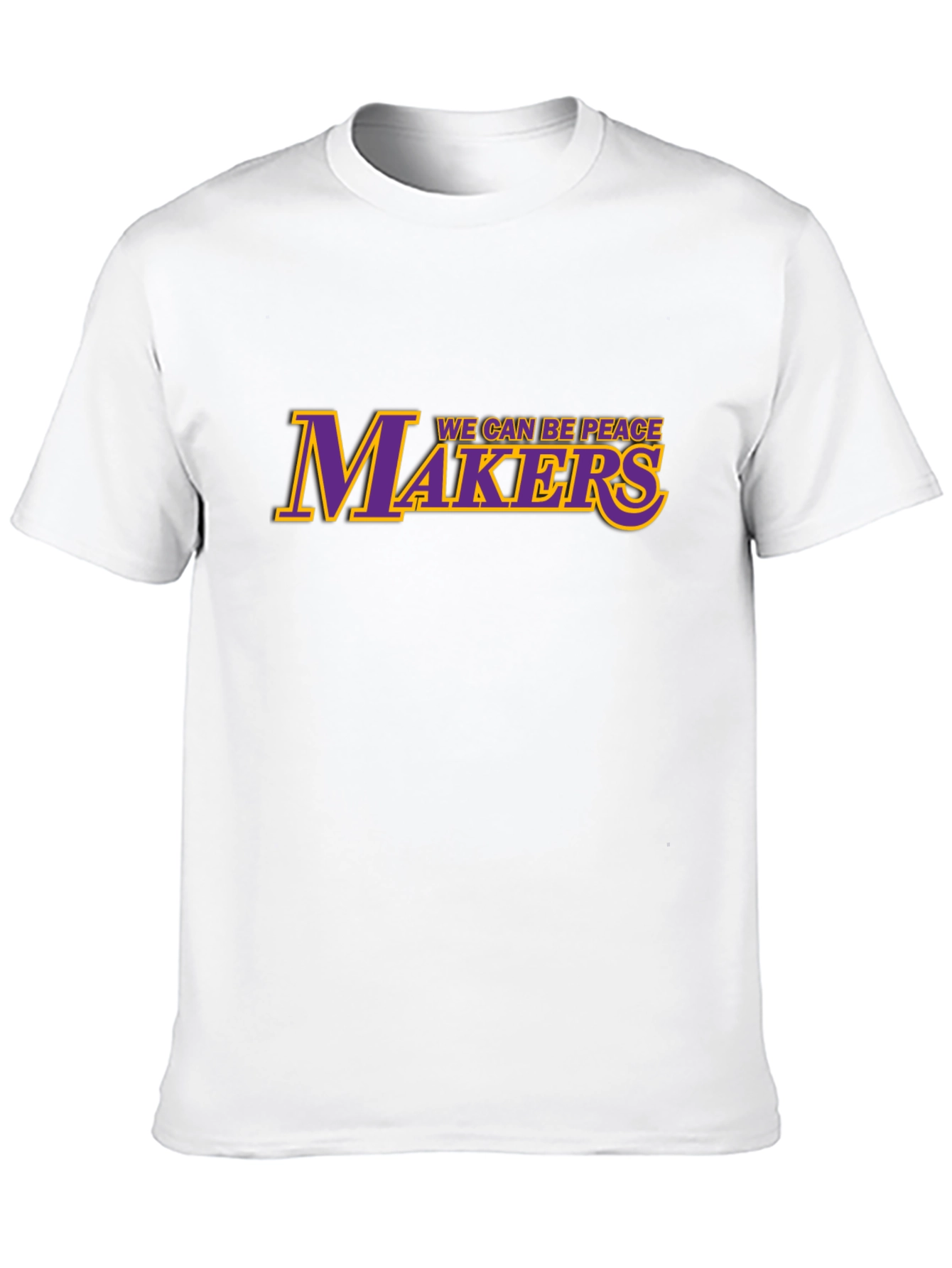 We Can Be Peace Makers T-Shirt - Black