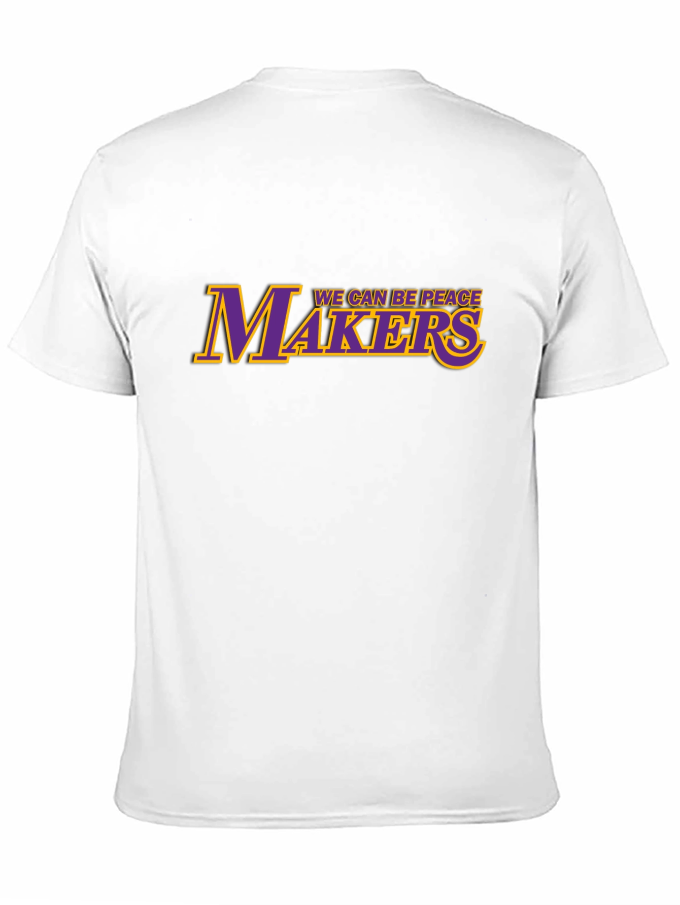 We Can Be Peace Makers T-Shirt - Black