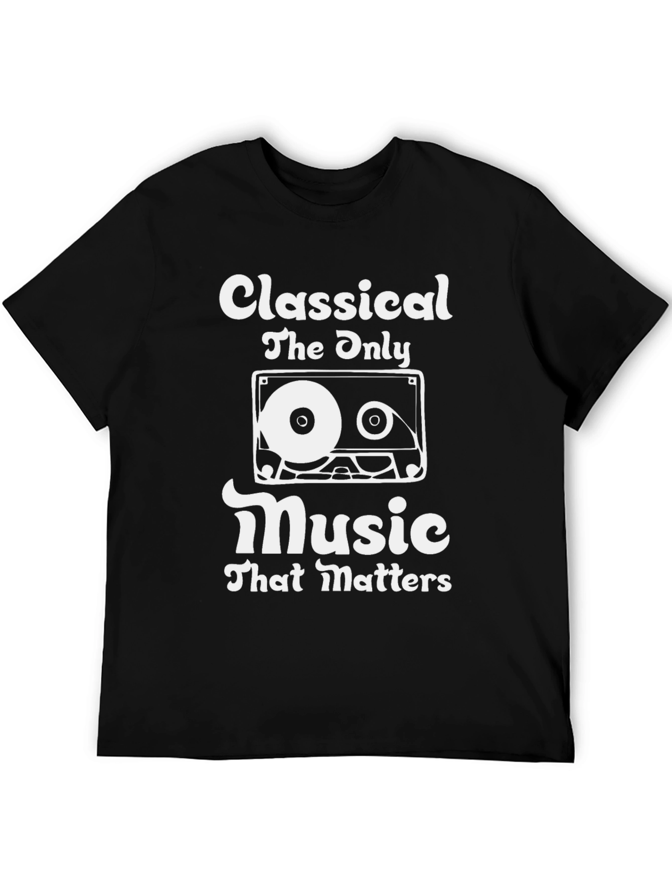 Classical Music T-Shirt - Retro Cassette Graphic Tee