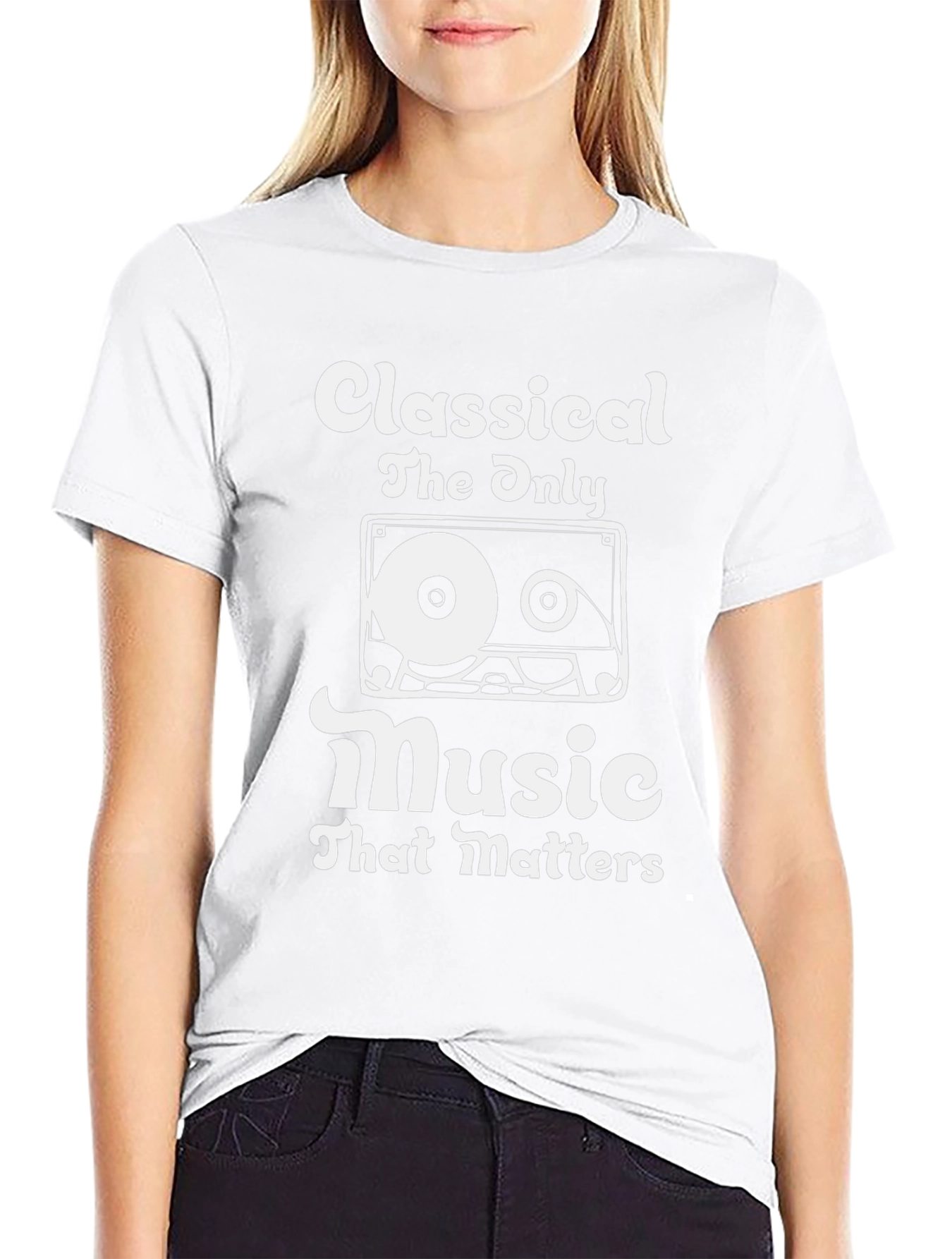 Classical Music T-Shirt - Retro Cassette Graphic Tee