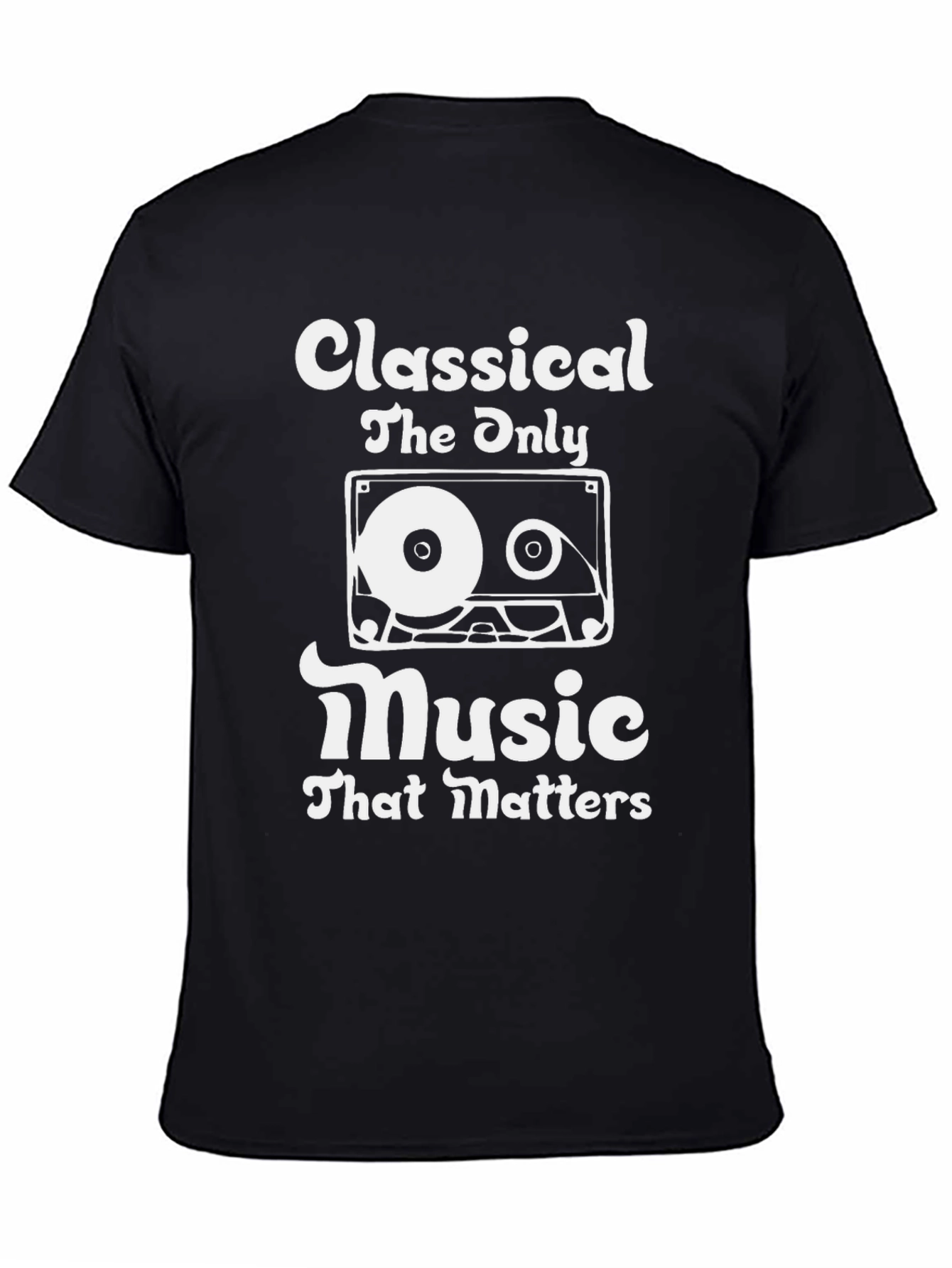 Classical Music T-Shirt - Retro Cassette Graphic Tee