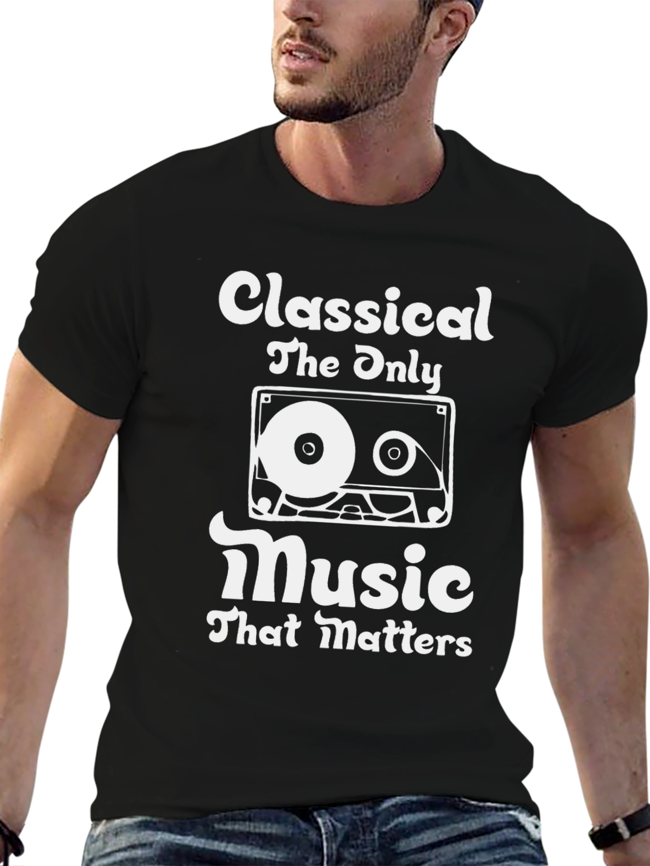 Classical Music T-Shirt - Retro Cassette Graphic Tee